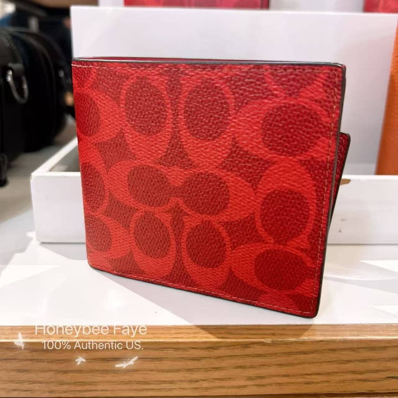 Coach 3 In 1 Wallet In Signature Canvas CW380 Size ONE SIZE - 4 Thumbnail