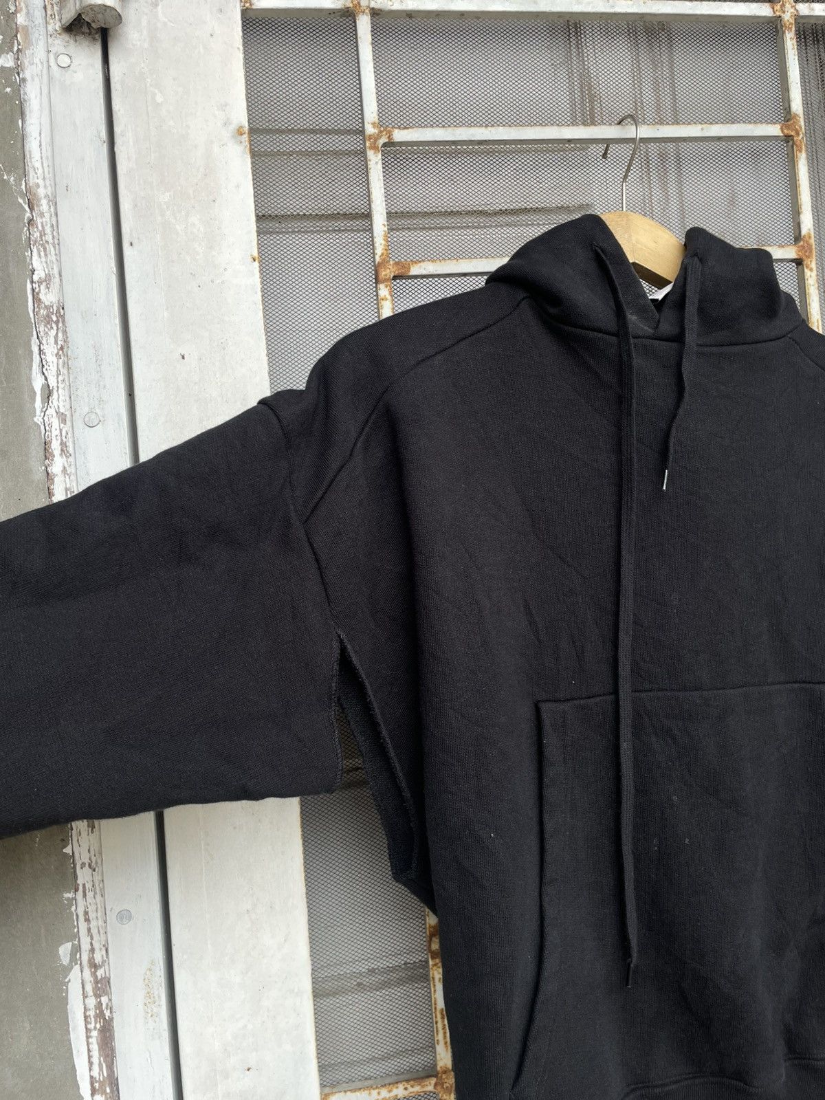 vetements hooded sweatshirt with ribbons