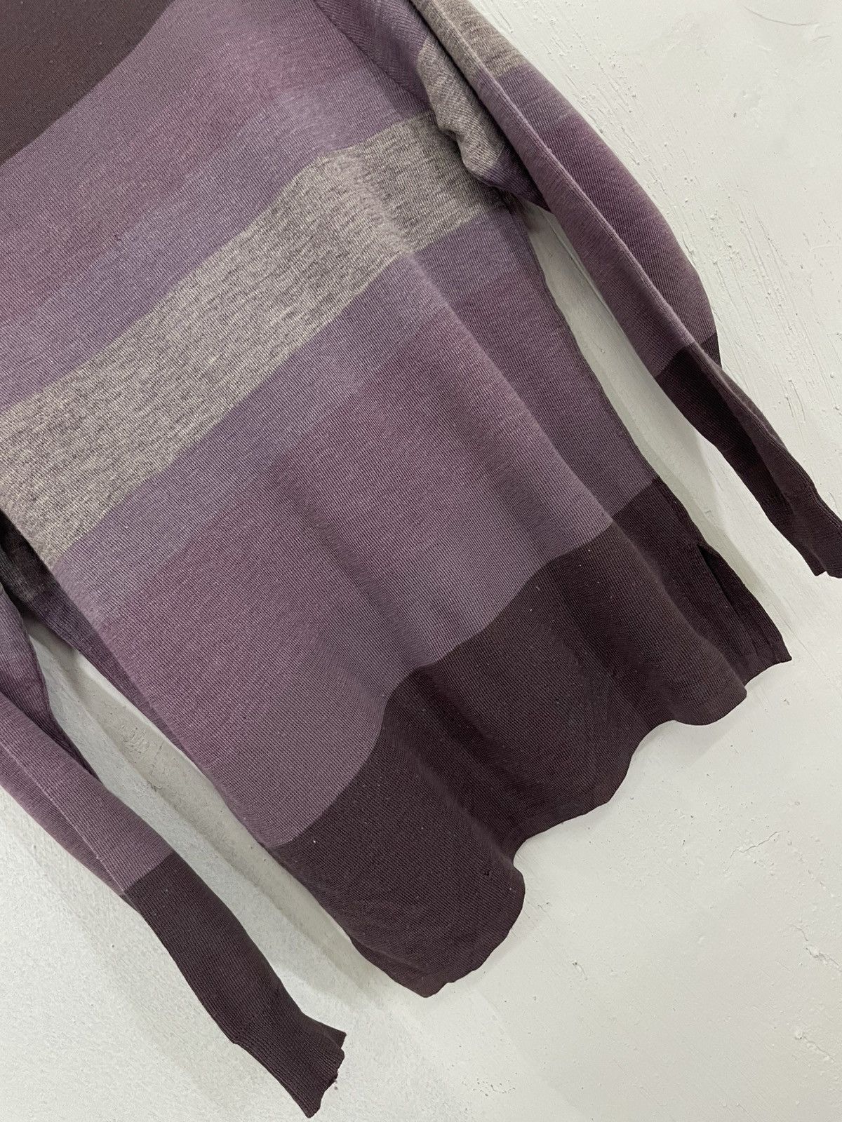 Designer Maream Purple Tone Knitted Sweatshirt Flora Flower Monnet Size US M / EU 48-50 / 2 - 8 Thumbnail