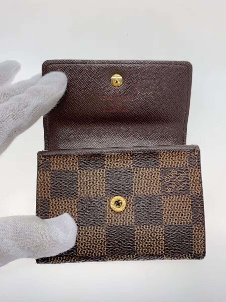 Louis Vuitton Louis Vuitton Damier Ebene Porto Monet Pla Brown Size ONE SIZE - 4 Thumbnail