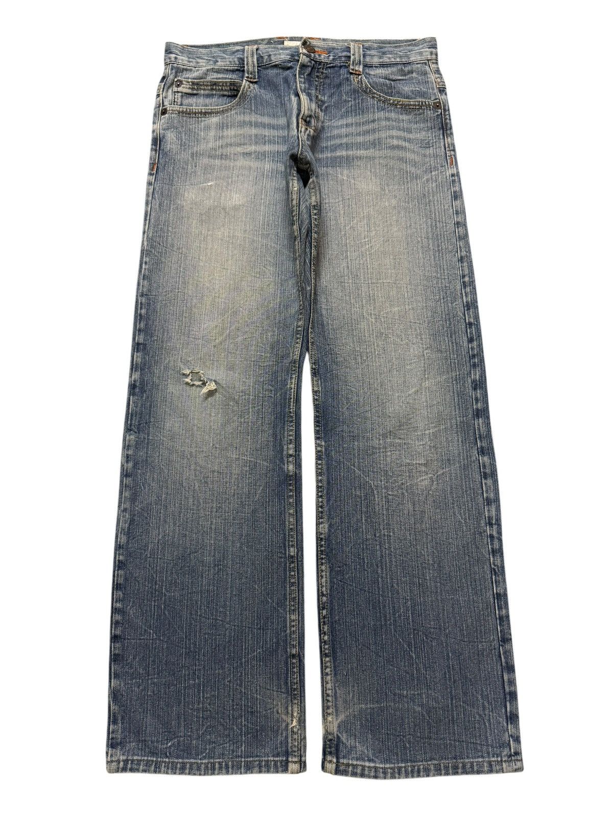 Evisu × Palace Palace X Evisu Denim Jean Stone Wash | Grailed