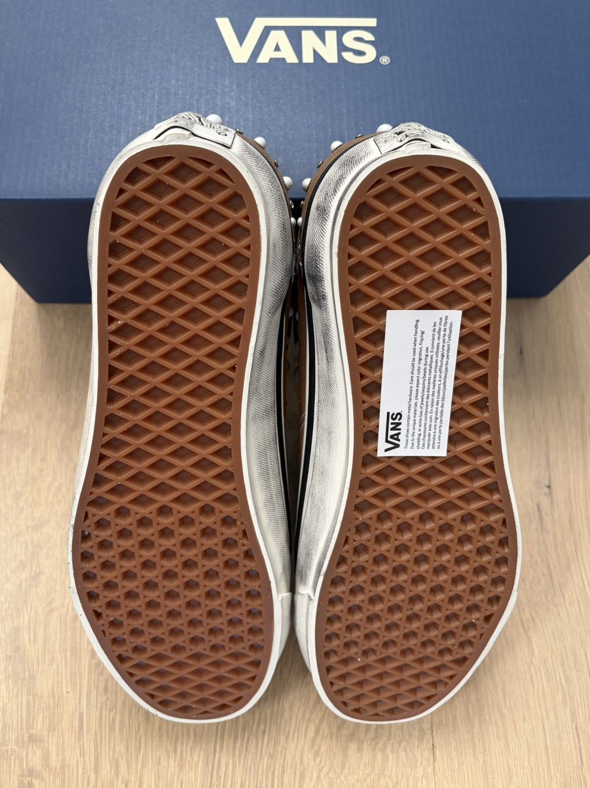 Vans Vans Old Skool 36 LX Pearlized Pack Vintage Cocoa Brown Size US 9.5 / EU 42-43 - 6 Thumbnail