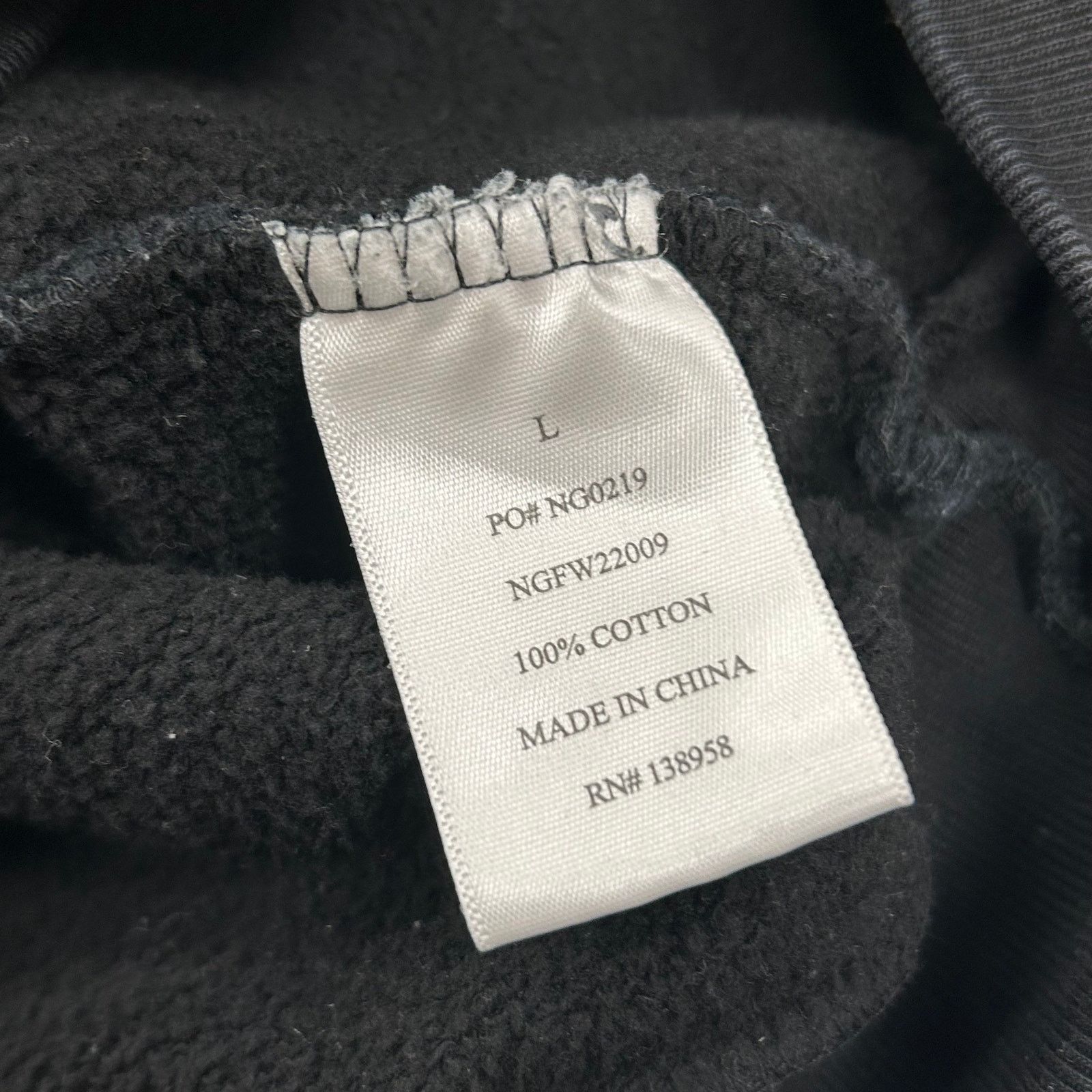 Noon Goons Noon Goons Black Decade Hoodie Sweater Black Size Large L B6 Size US L / EU 52-54 / 3 - 5 Thumbnail