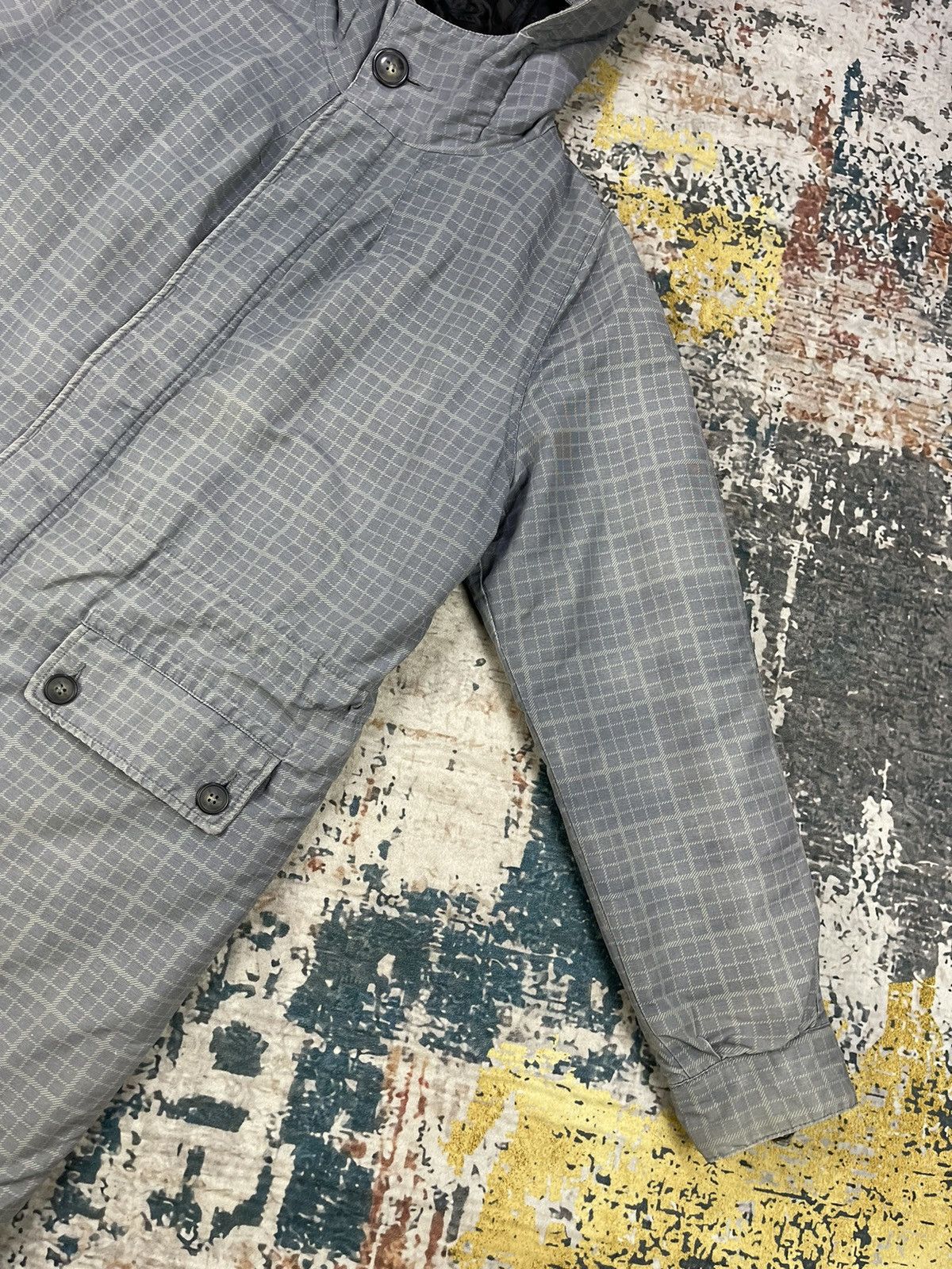 A.P.C. A.P.C Canadian Winter Coat Checked Grey Mod Jackets Size US M / EU 48-50 / 2 - 3 Thumbnail