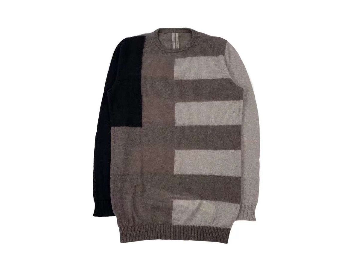 Rick Owens Rick Owens 22FW Oversized Wool Pattern Knit Size US M / EU 48-50 / 2 - 1 Thumbnail