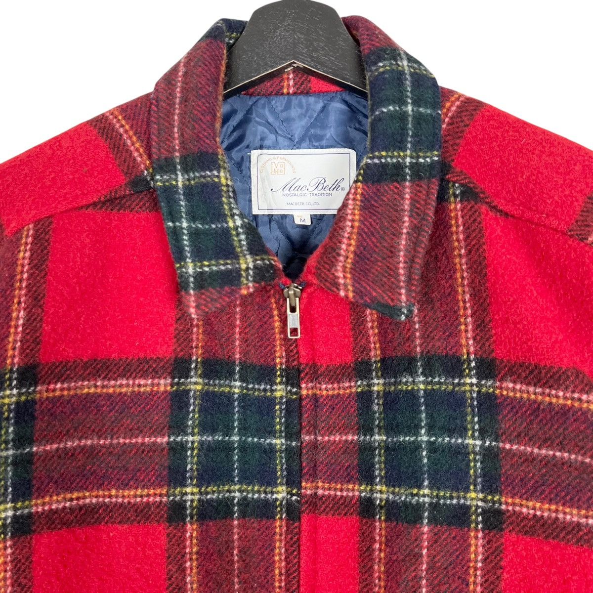 Macbeth Vintage MacBeth Tartan Checkered Zipper Wool Jacket Size US M / EU 48-50 / 2 - 3 Thumbnail