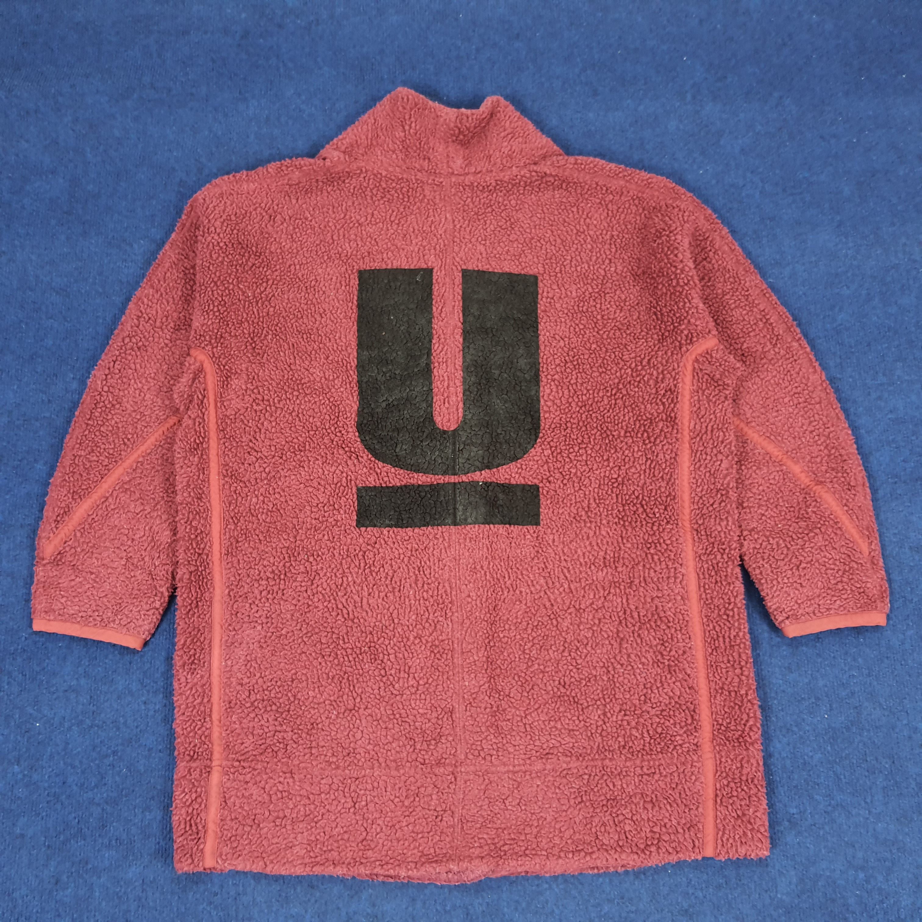 Japanese Brand × Vintage Vintage Uniqlo x Undercover Custom Logo Fleece Jacket Size US L / EU 52-54 / 3 - 1 Thumbnail