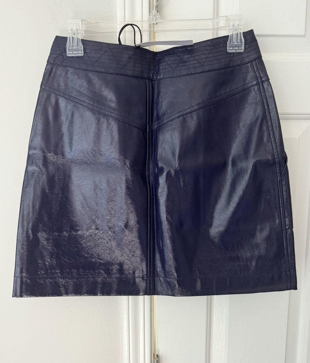 Rebecca Minkoff Rebecca Minkoff Marguerite Leather Skirt, Size 6 Size 28" / US 6 / IT 42 - 13 Thumbnail