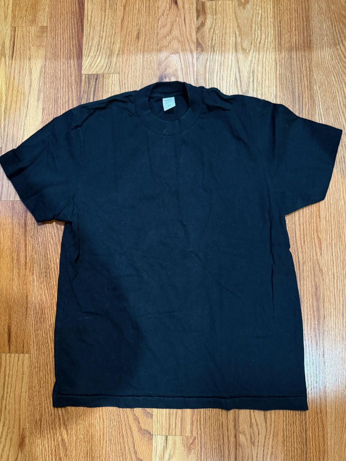 JJJJound JJJJound Black SS Tee Size US S / EU 44-46 / 1 - 1 Thumbnail