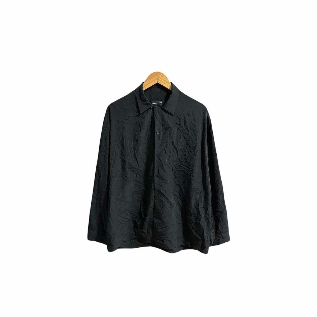 Japanese Brand × Lad Musician 🔥Rare Archived Aw22 Lad Musician Shirt Black Sheer Size US L / EU 52-54 / 3 - 3 Thumbnail