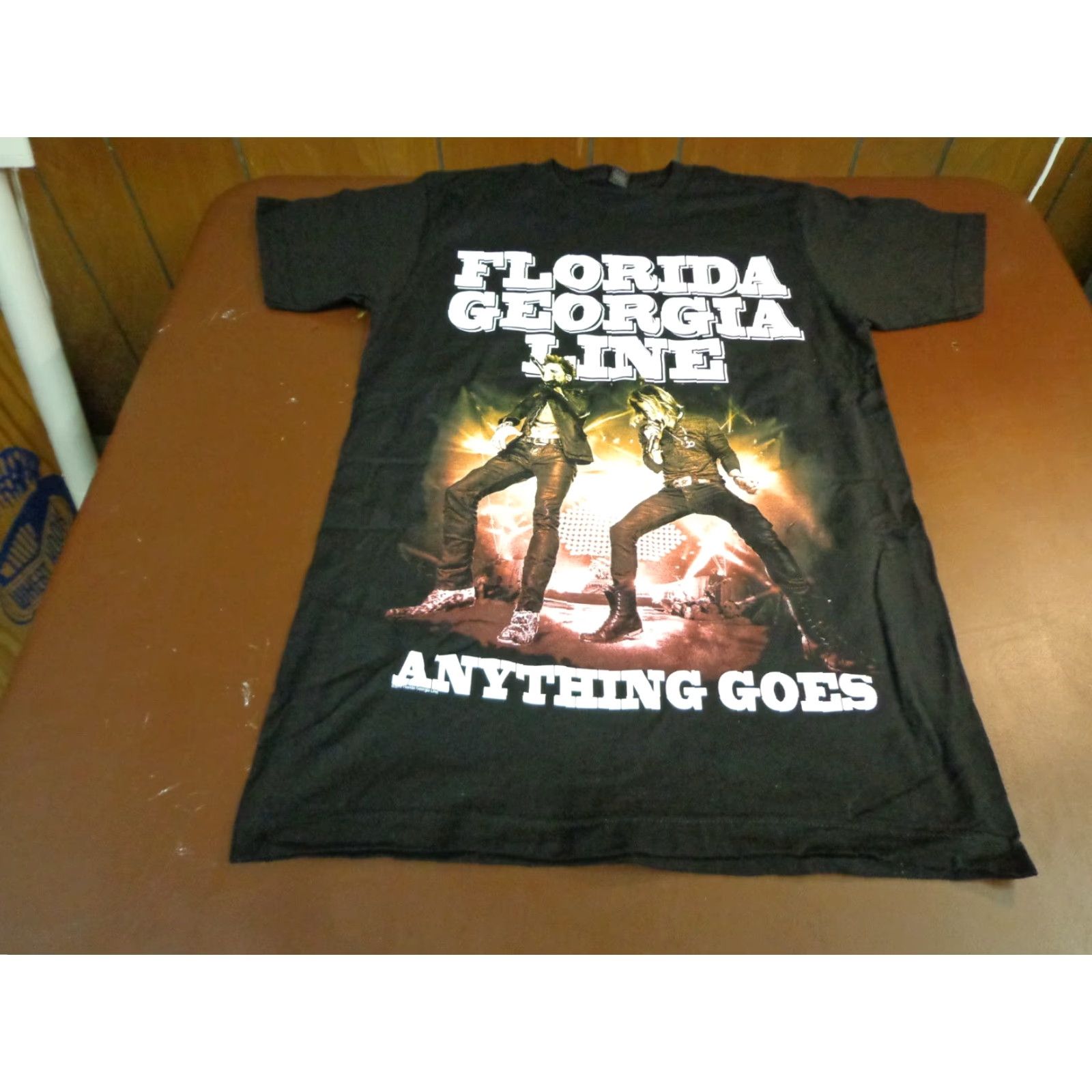 Tultex Florida Georgia Line THIS IS HOW WE CRUISE 2015 Anything Goes T Shirt S Black Graphic Tee Music Tultex Unisex Adults Short Sleeve Shirt Size US S / EU 44-46 / 1 - 3 Thumbnail