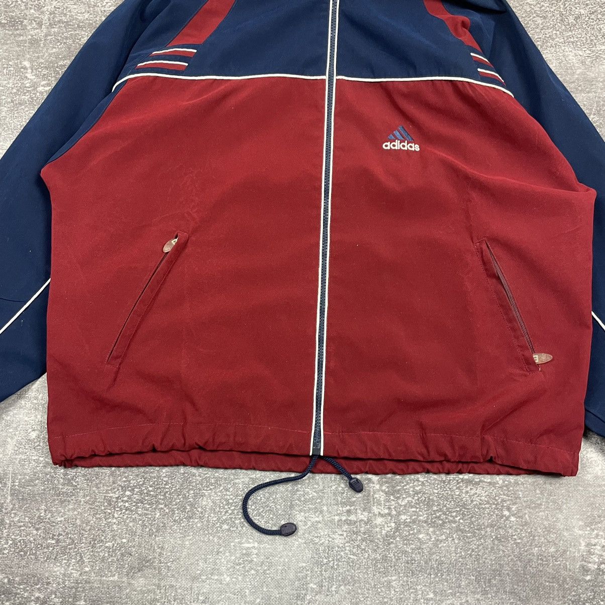 Adidas Vintage Adidas Windbreaker Jacket Size US XL / EU 56 / 4 - 3 Thumbnail