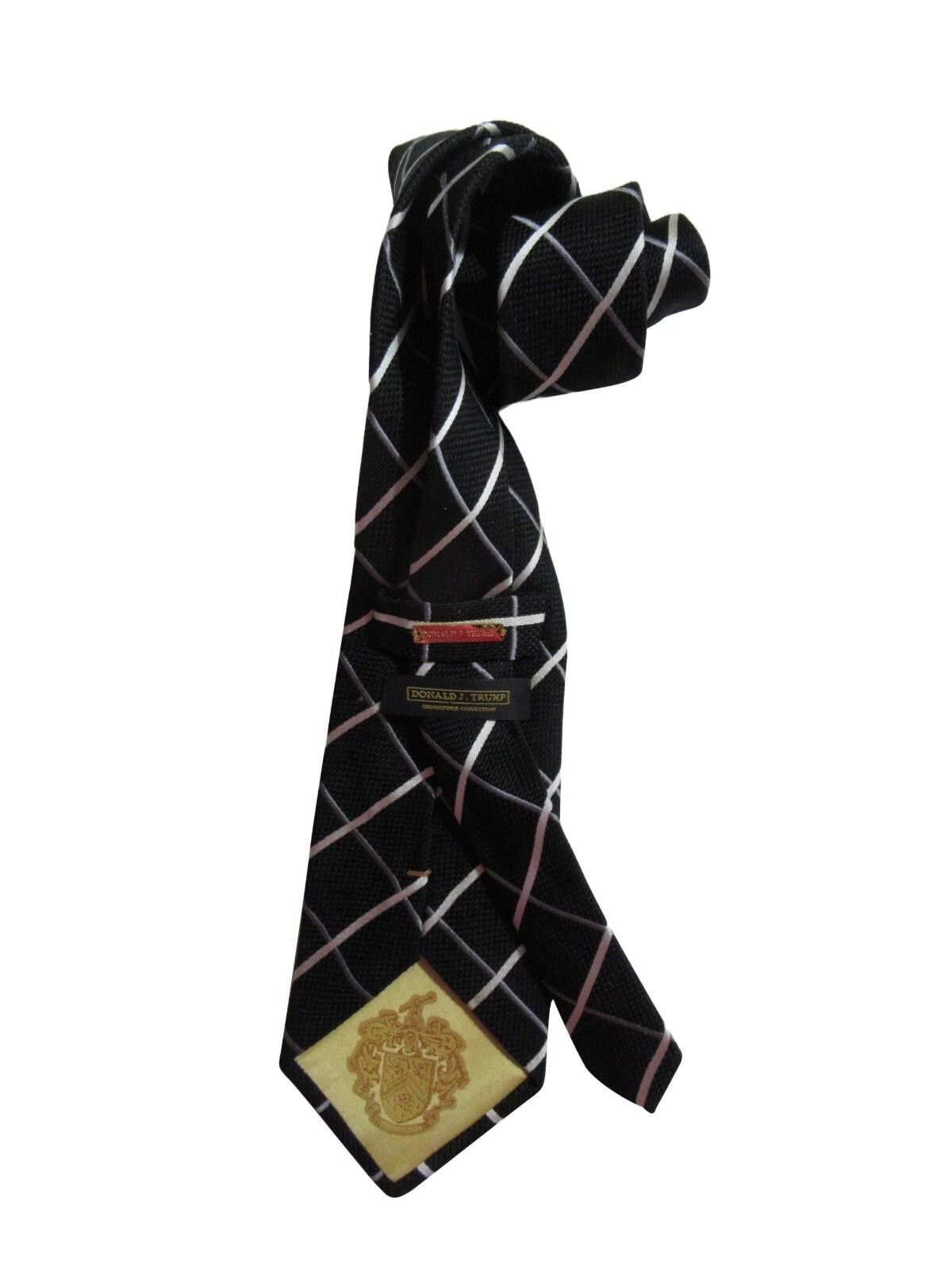 Designer Donald Trump Signature Collection Necktie w/ Tie Gift Box Size ONE SIZE - 2 Thumbnail