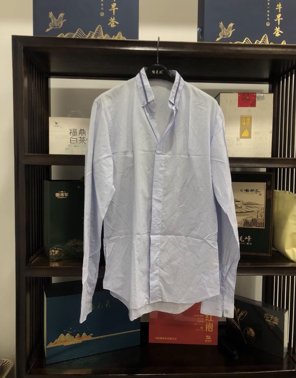 Dior Dior Long Sleeve Shirt J2 Size US XS / EU 42 / 0 - 1 Thumbnail