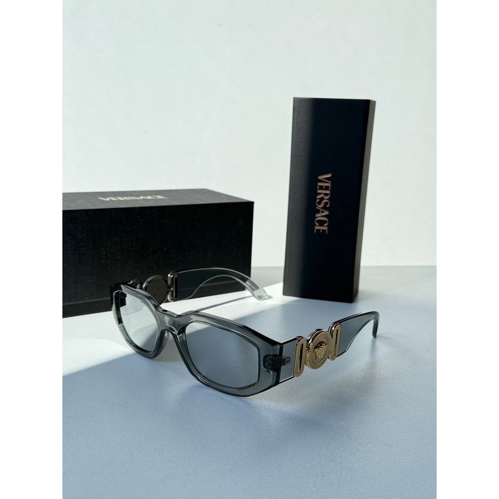 Versace NEW Versace VE4361 'Biggie' Sunglasses in Grey Mirror Size ONE SIZE - 2 Thumbnail