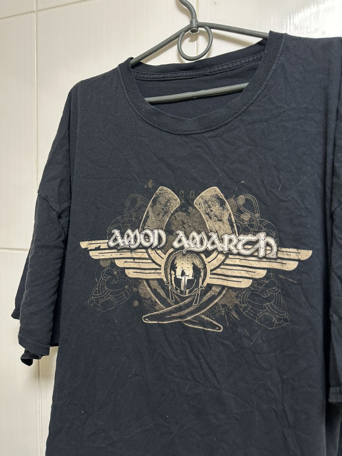 Band Tees × Vintage Amon Amarch vintage rock band tee size XL Size US XXL / EU 58 / 5 - 2 Thumbnail