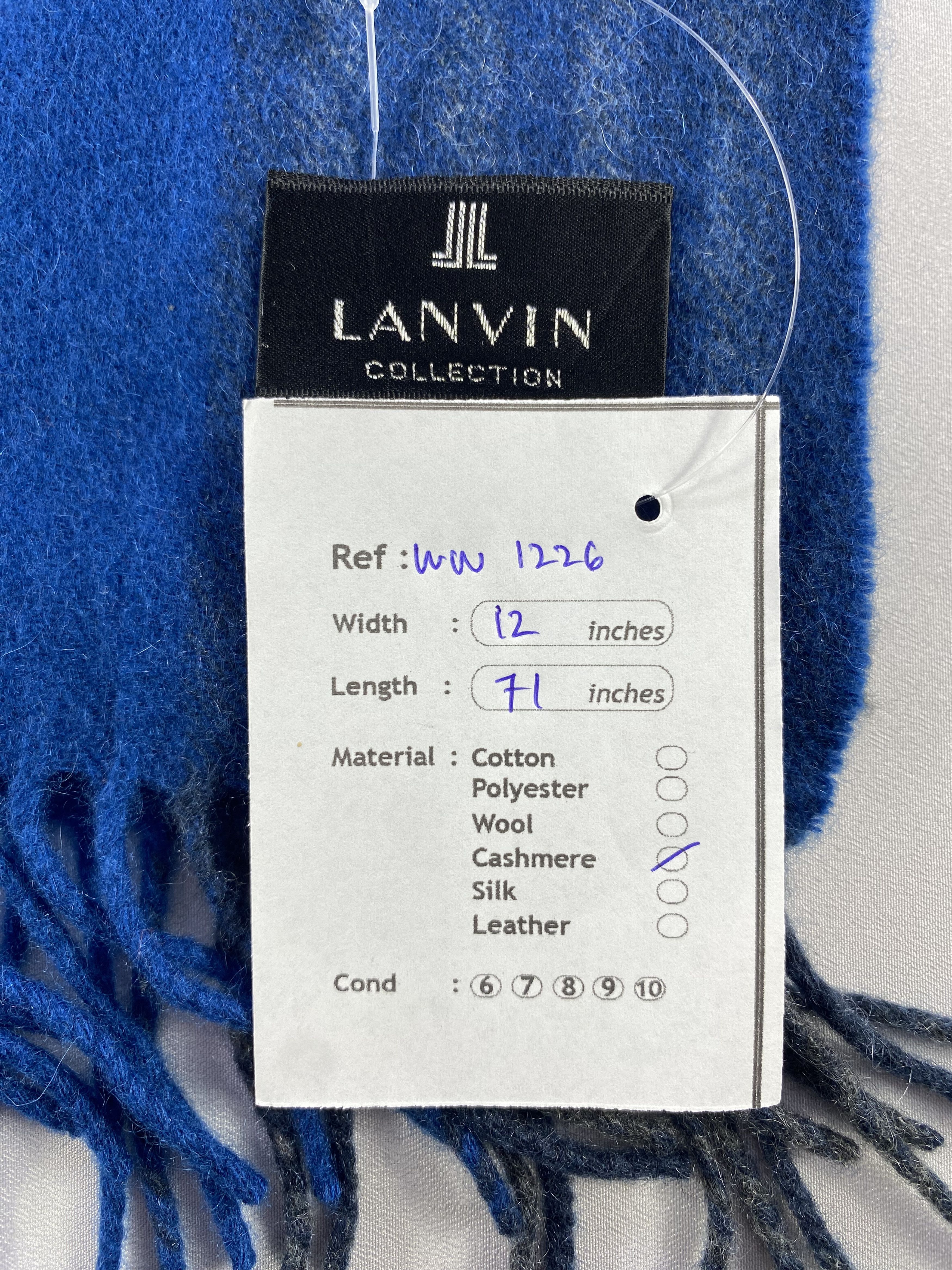 Lanvin Lanvin Scarf / Muffler / Neckwear - WW1226 Size ONE SIZE - 5 Thumbnail