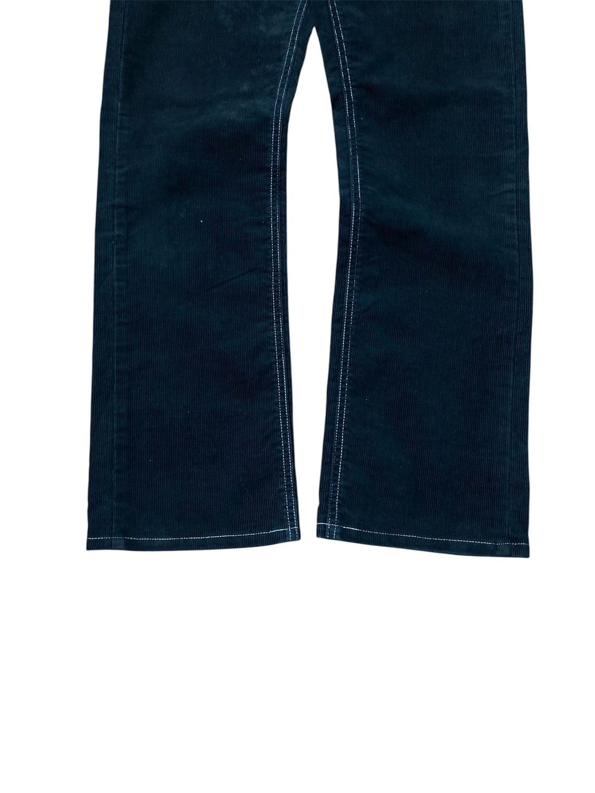 Burberry Vintage Burberry Black Label Contrast Stitch Corduroy Pants Size US 28 / EU 44 - 16 Thumbnail