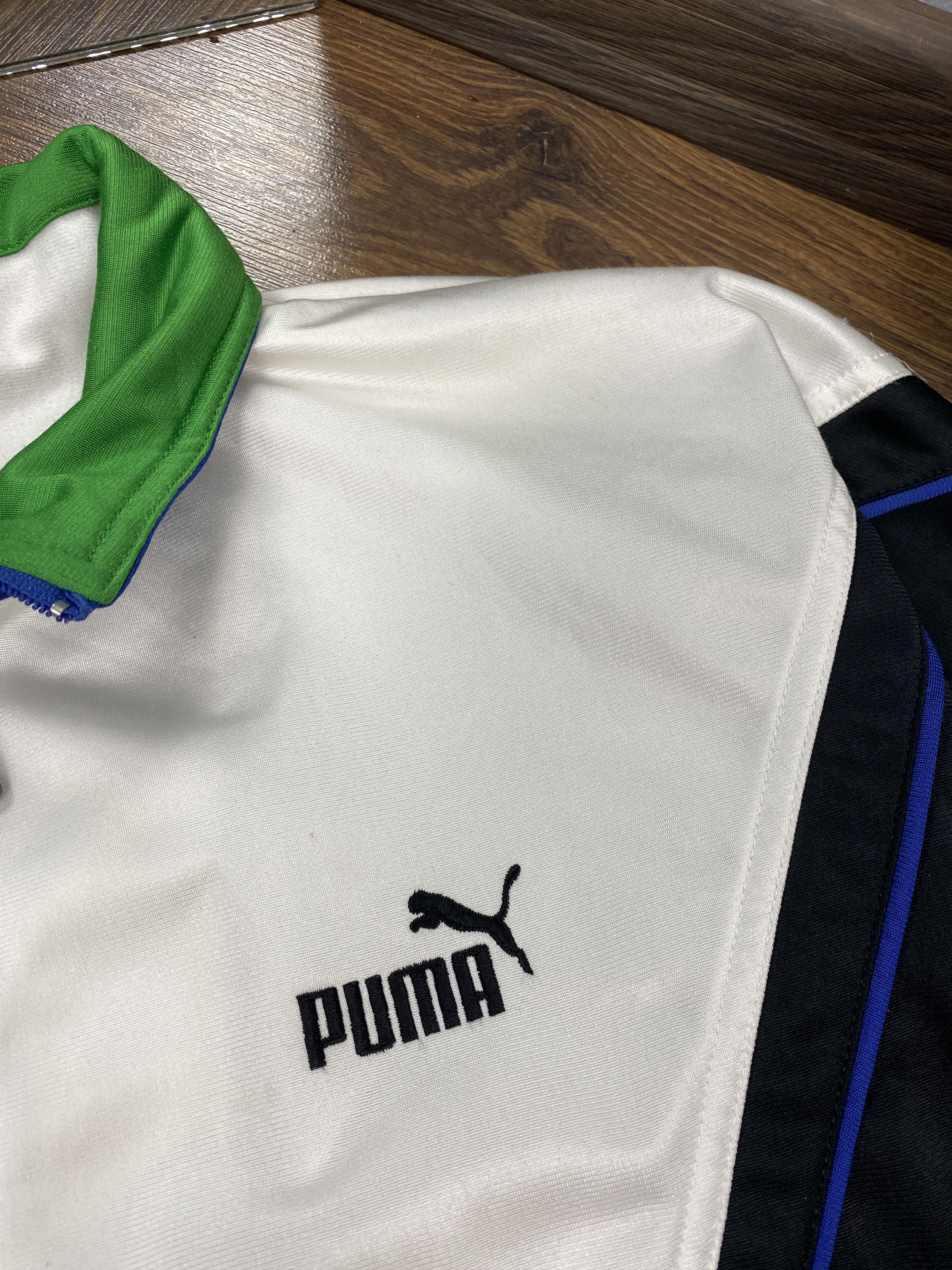 Puma × Vintage Puma vintage track top jacket y2k Size US S / EU 44-46 / 1 - 3 Thumbnail