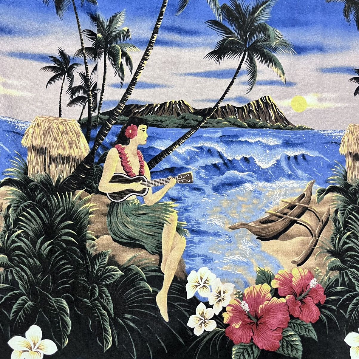 Vintage CRAZY Vintage Made In Hawaii Hawaiian shirt Island Tiki XL Size US XL / EU 56 / 4 - 7 Thumbnail