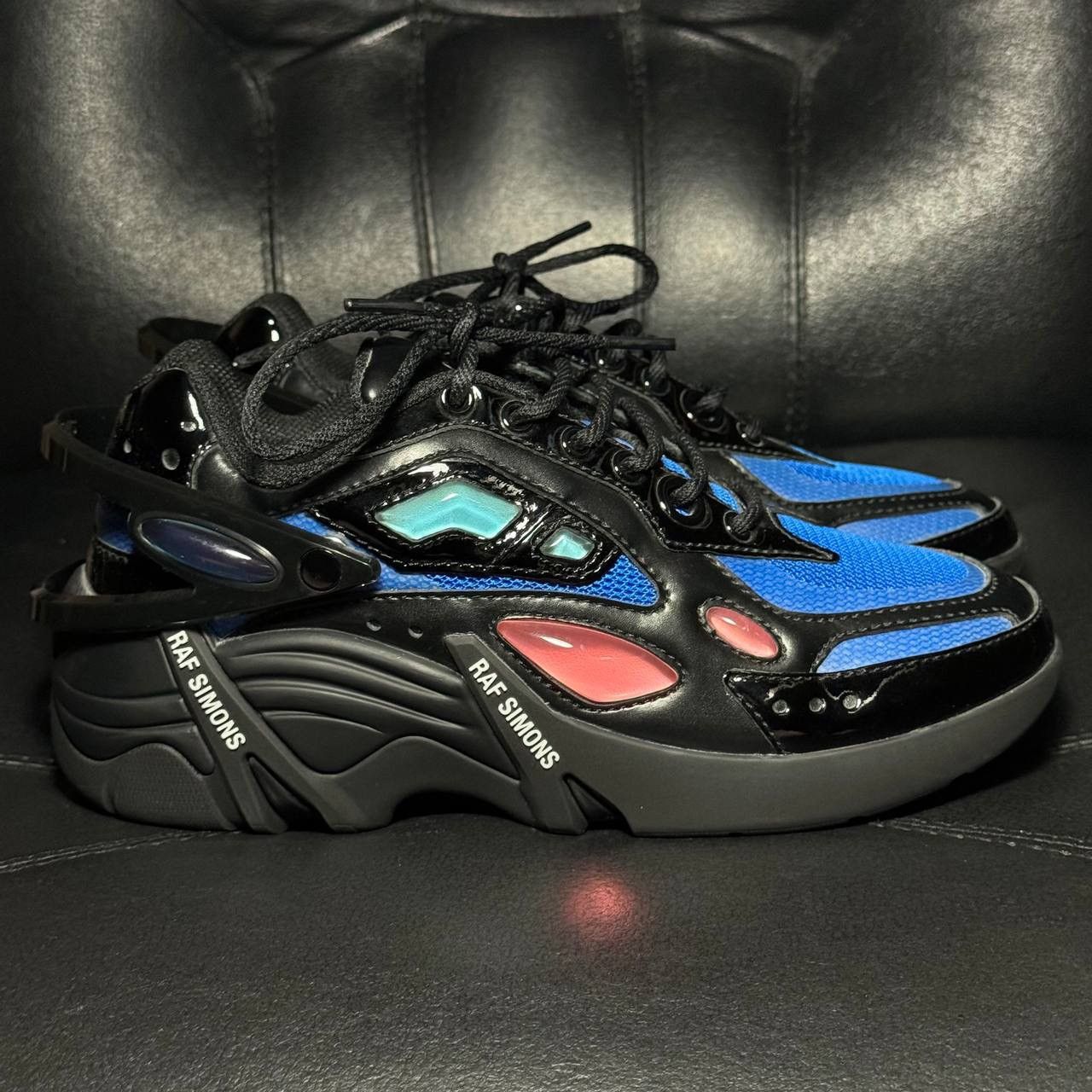 Raf Simons Raf Simons cylon 21 Black Blue Running Shoes Size US 7 / IT 37 - 1 Thumbnail