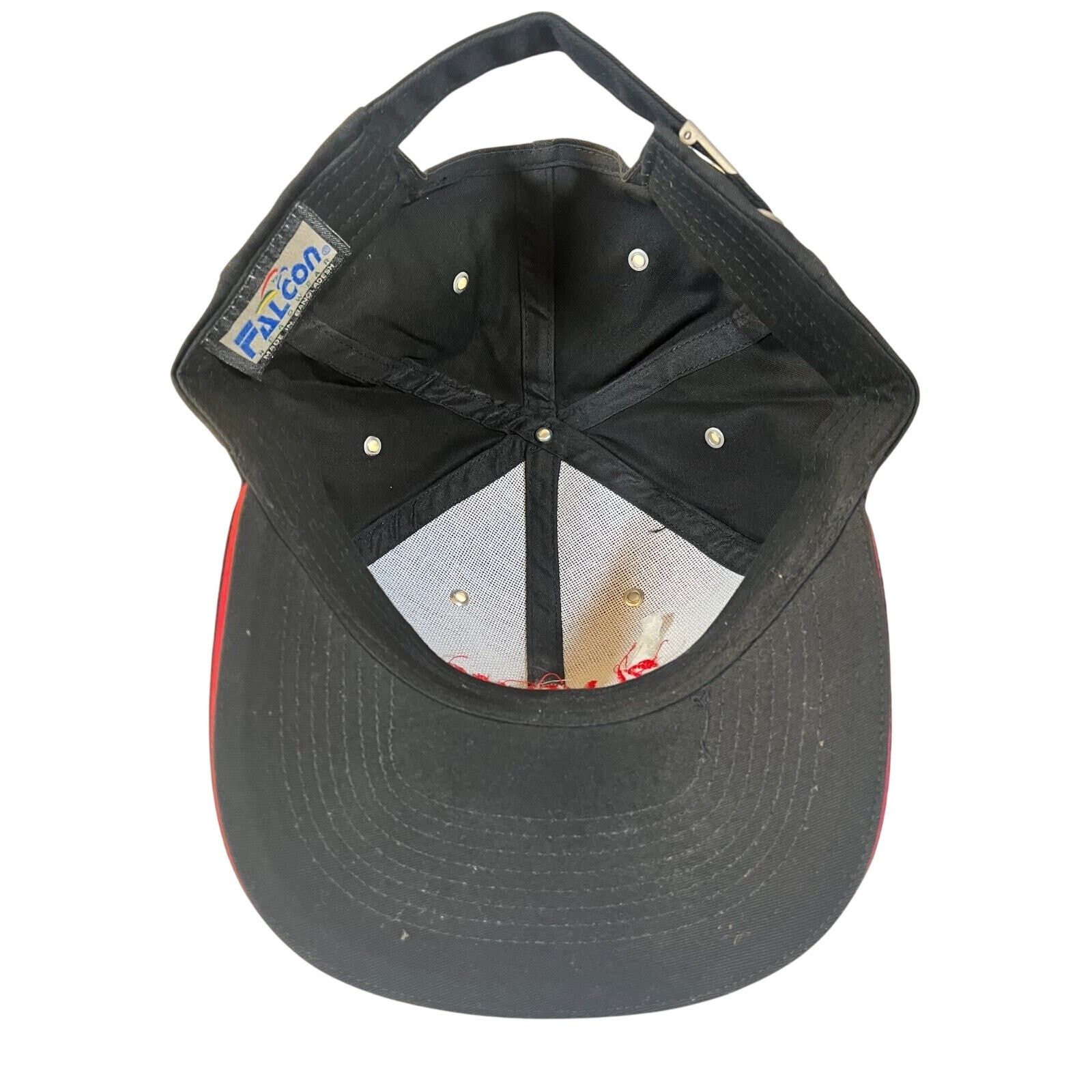 Vintage Vintage Rare Velvac Baseball Hat Dad Hat Strapback Black Red Size ONE SIZE - 5 Thumbnail