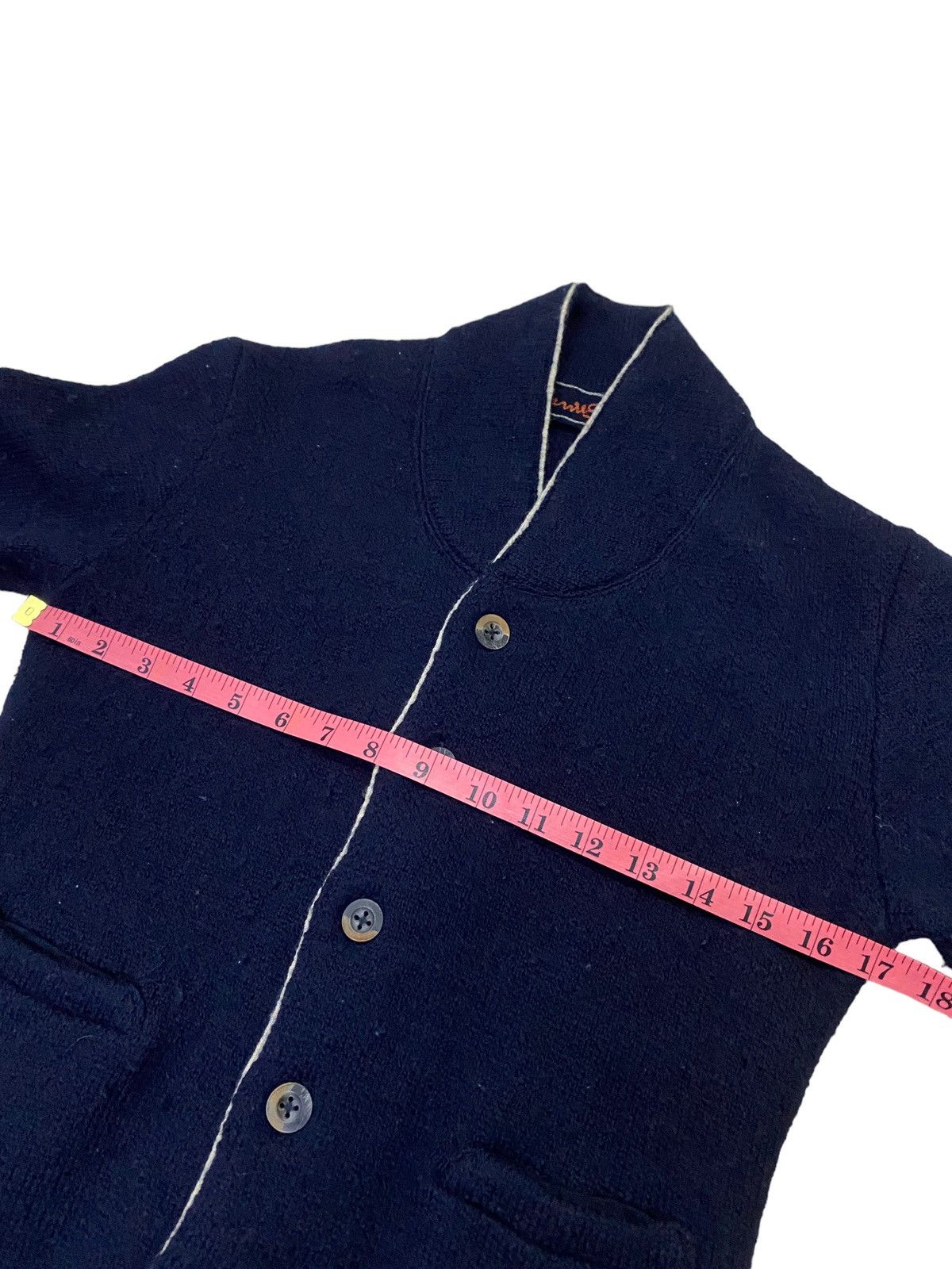45rpm 💥Vintage 45Rpm Indigo Cardigan Knitwear Size S / US 4 / IT 40 - 5 Thumbnail