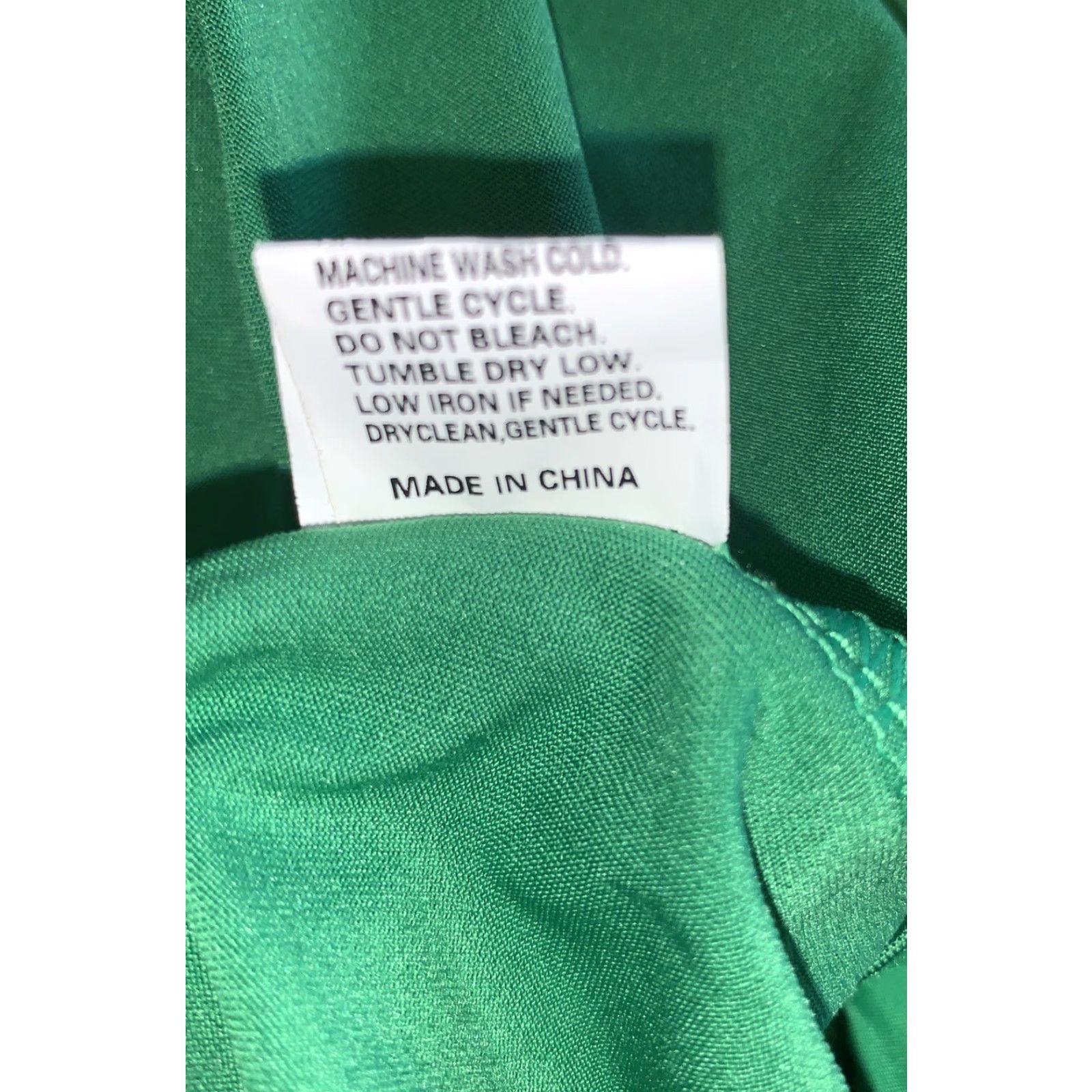 Vintage Emerald green romper Tank Top Jrs. XL stretchy w/ cut-out 2049 Size XL / US 12-14 / IT 48-50 - 4 Thumbnail