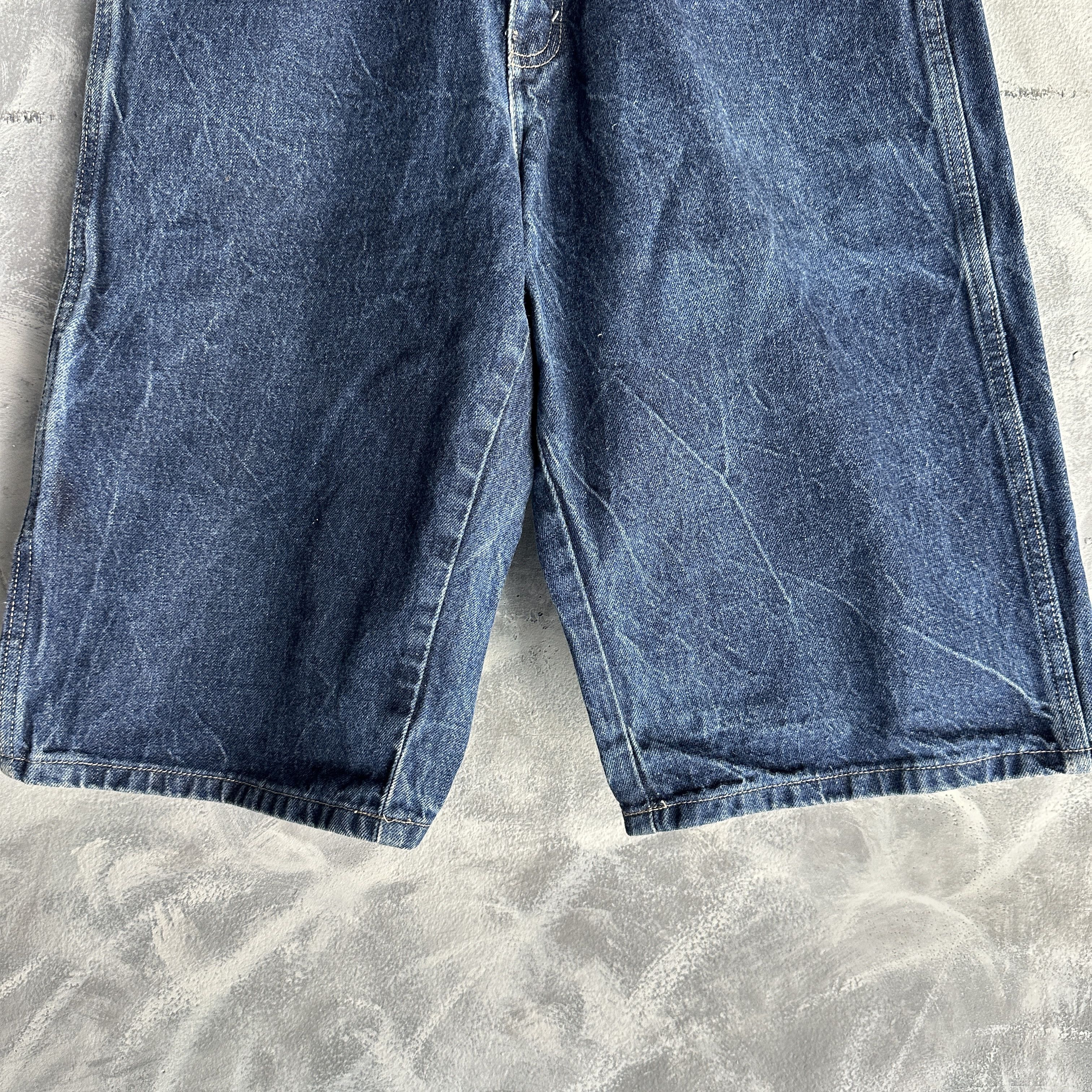 Dickies VTG Dickies Carpenter Shorts Denim Work Cargo Pockets Y2K Size US 33 - 6 Thumbnail