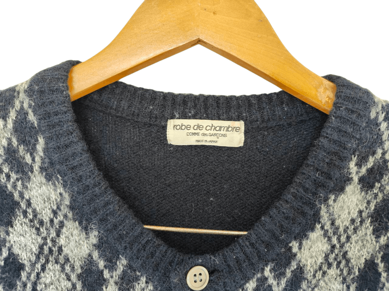 Comme des Garcons 80s Vintage CDG Wool Cardigan Size US M / EU 48-50 / 2 - 5 Thumbnail
