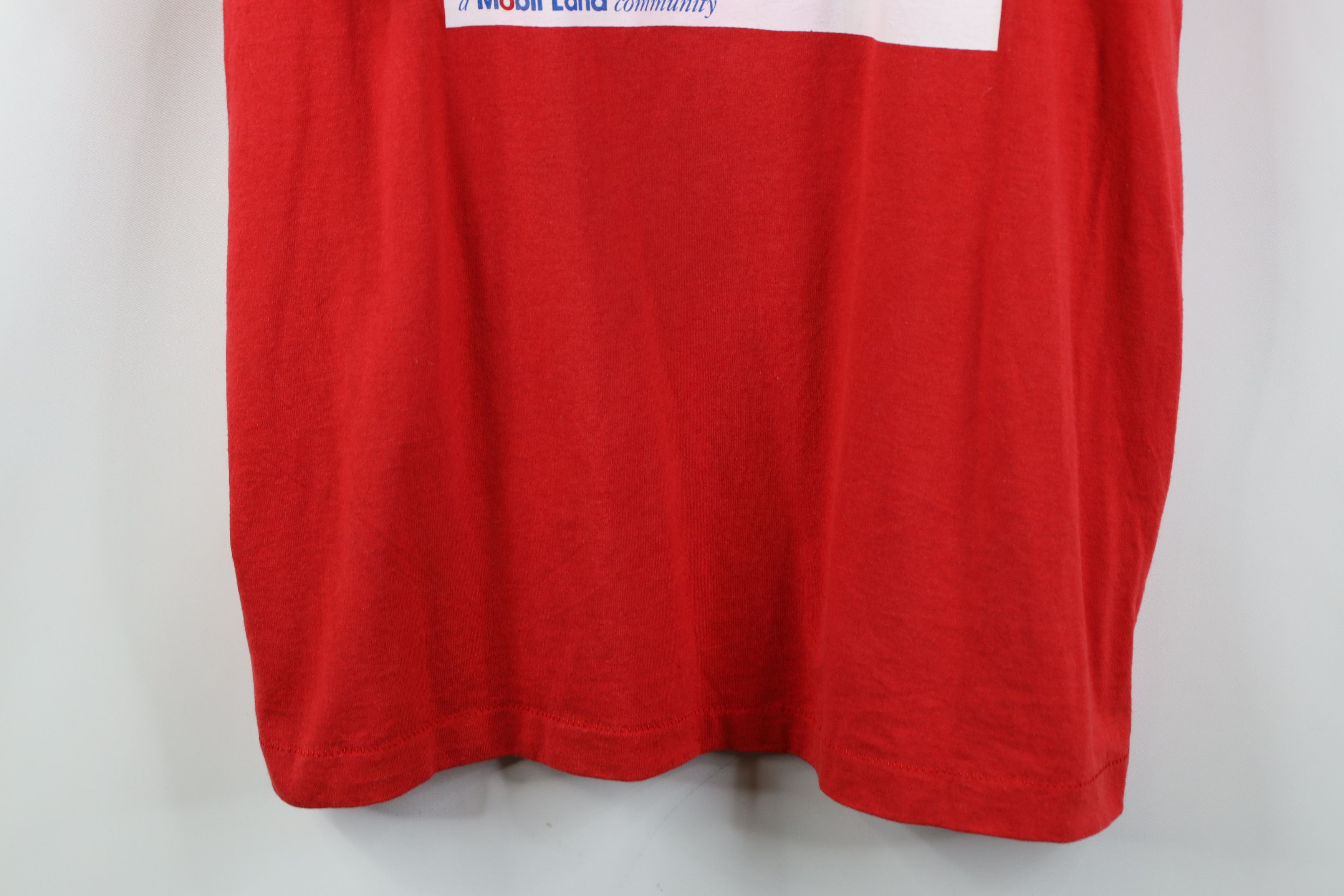 Vintage Vintage 80s 90s Stonebridge Ranch Texas Mobil Gas T-Shirt Size US L / EU 52-54 / 3 - 3 Thumbnail