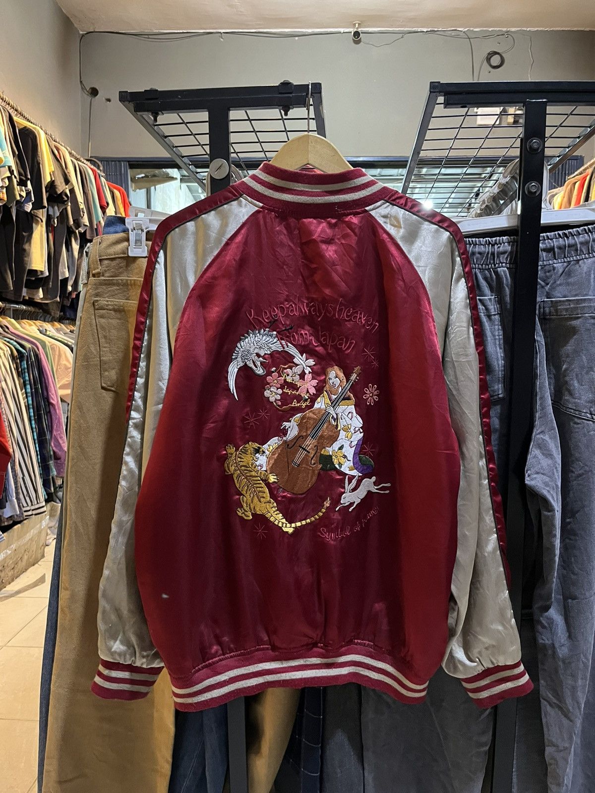 Japanese Brand Vintage sukajan azdeux jacket Size US L / EU 52-54 / 3 - 2 Thumbnail