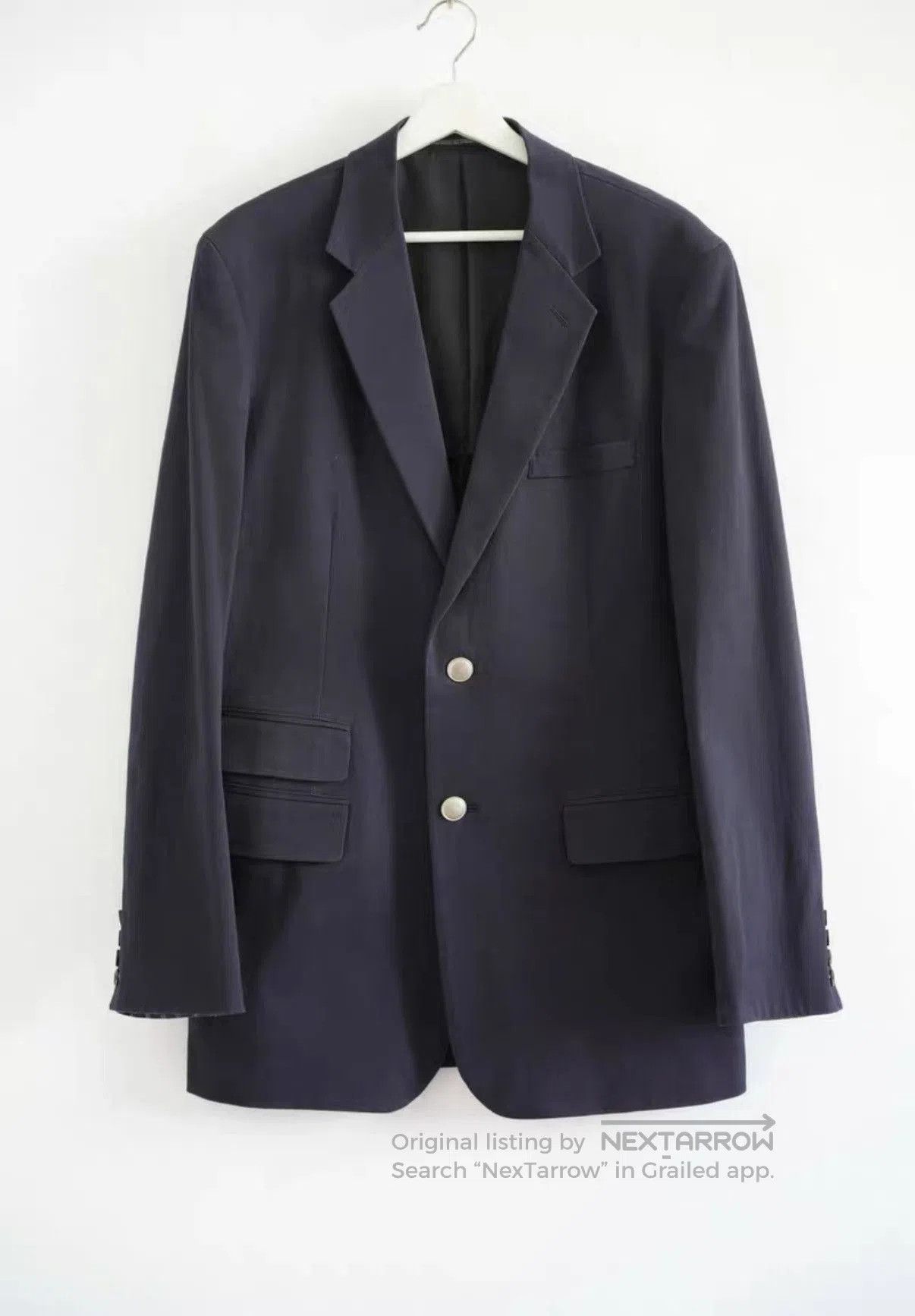 Yohji Yamamoto Black Double. Size US XL / EU 56 / 4 - 1 Thumbnail