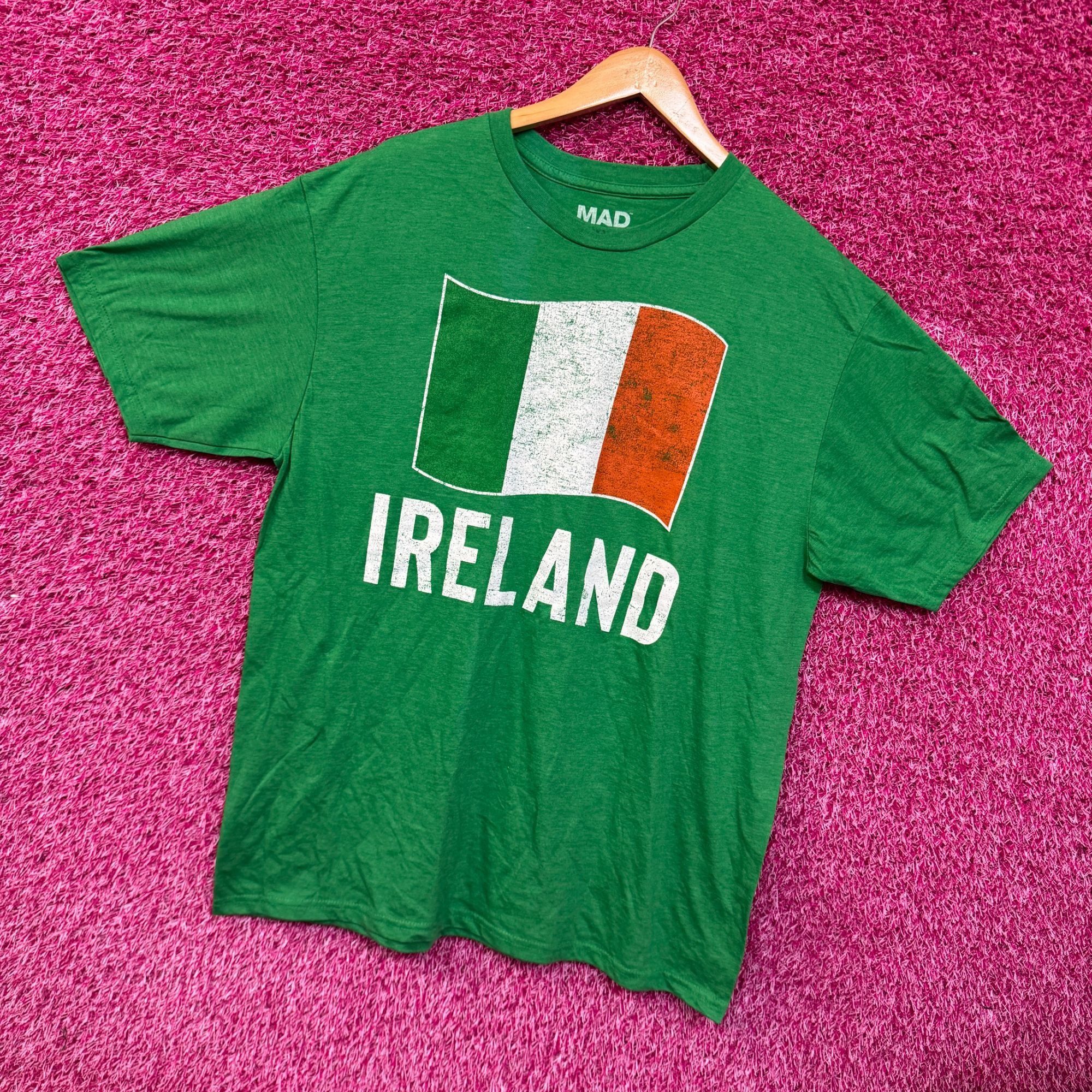 Mad Engine Ireland Irish flag shirt size XL Size US XL / EU 56 / 4 - 3 Thumbnail