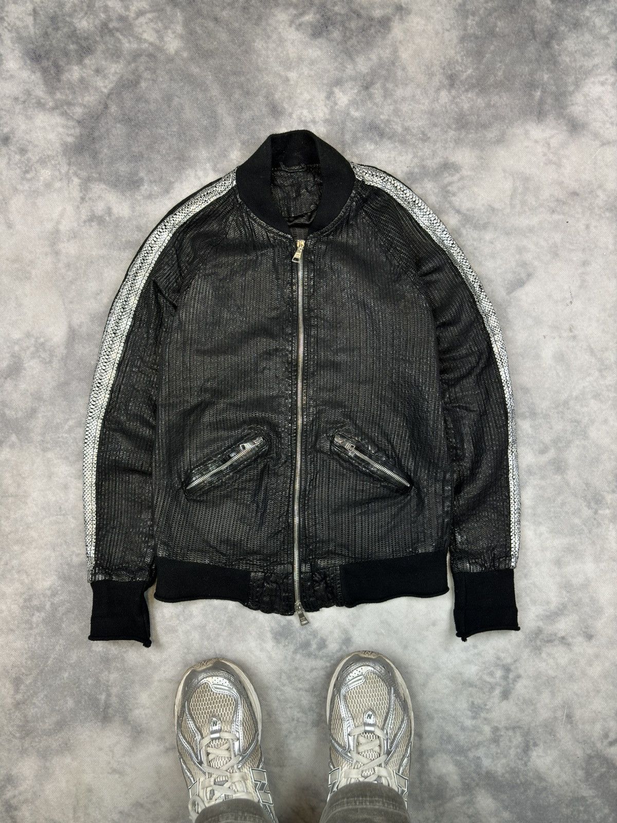 ジャケット・アウター Giorgio Brato leather jacket archive Giorgio Brato Biker Leather Jacket ITEM - Tag : | Depop