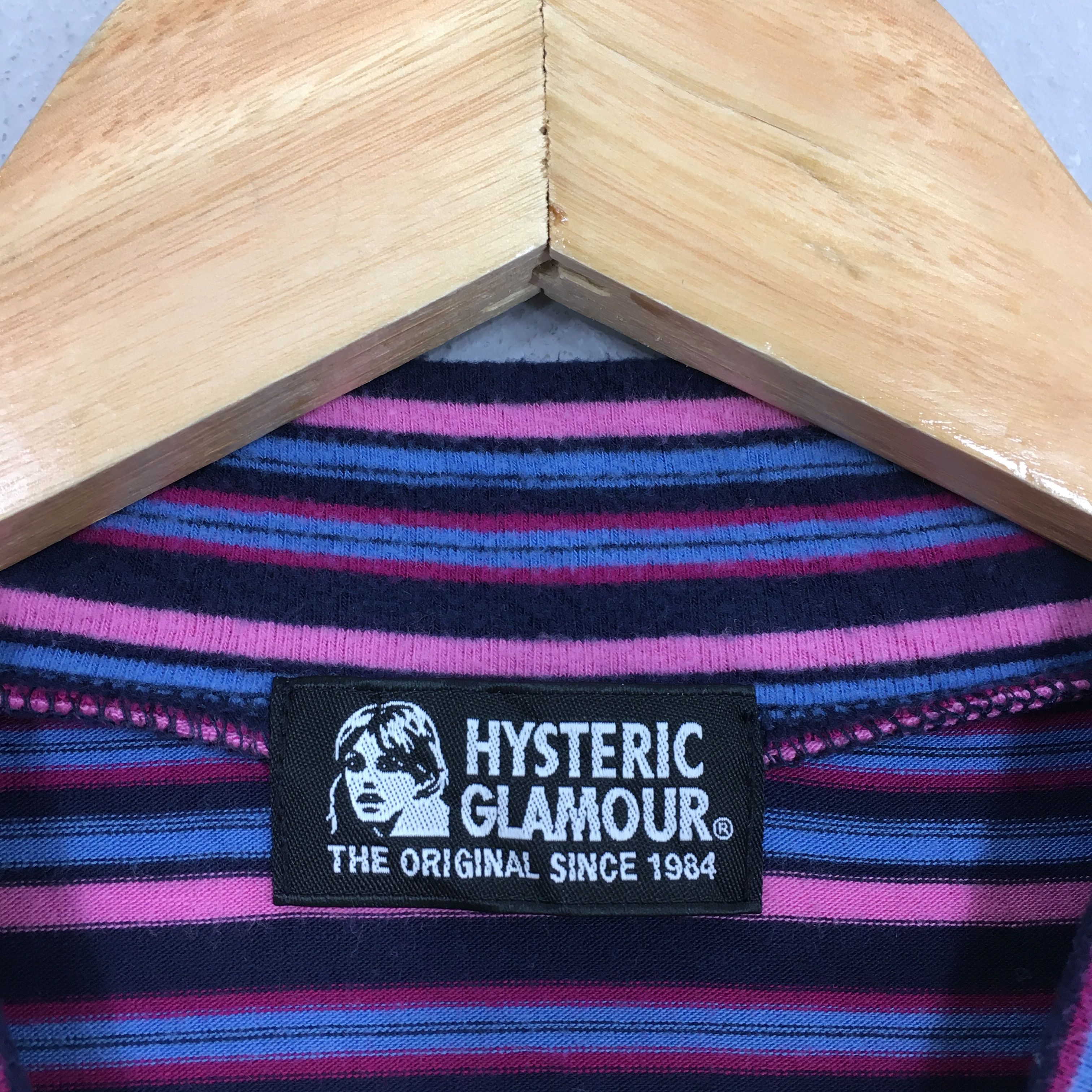 Hysteric Glamour × Japanese Brand Vintage Hysteric Glamour Japan Supergirl Stretchable Tshirt Size S / US 4 / IT 40 - 4 Thumbnail