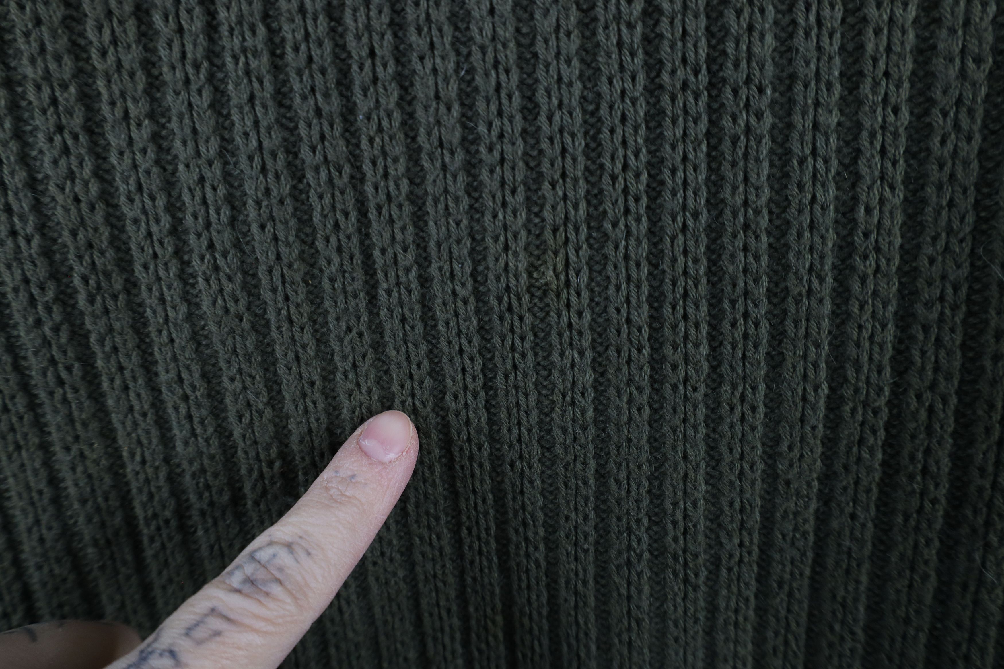 Duluth Trading Company × Vintage Duluth Trading Co Ribbed Knit High Neck Military Sweater Size US XXL / EU 58 / 5 - 4 Thumbnail