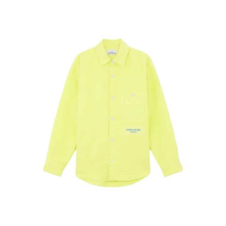 Stone Island Stone Island Marina Series Yellow Long Sleeve Shirt -2506 Size US L / EU 52-54 / 3 - 1 Thumbnail