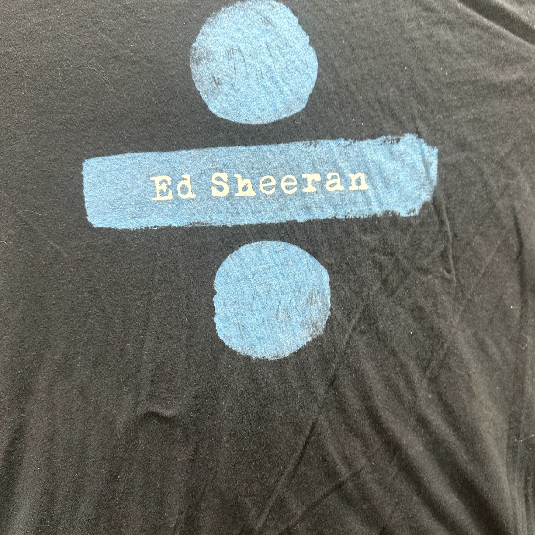 Vintage Ed Sheeran Divide Tour Shirt Mens Large Black Blue Graphic Concert Tee Music Size US L / EU 52-54 / 3 - 3 Thumbnail