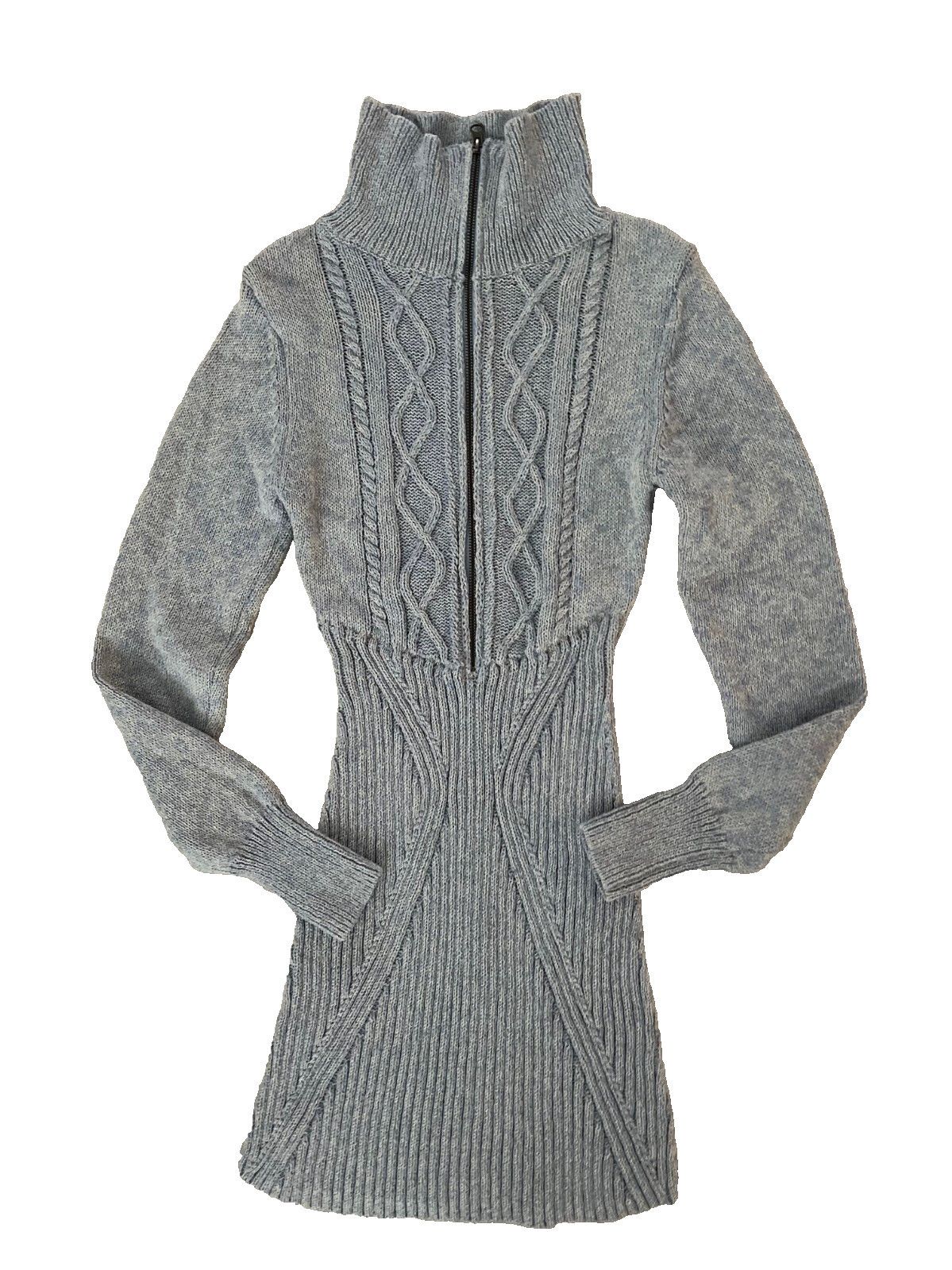 Free People Free People Knit Mont Blanc Mini Dress Sky Blue Combo ( M ) Size M / US 6-8 / IT 42-44 - 5 Thumbnail