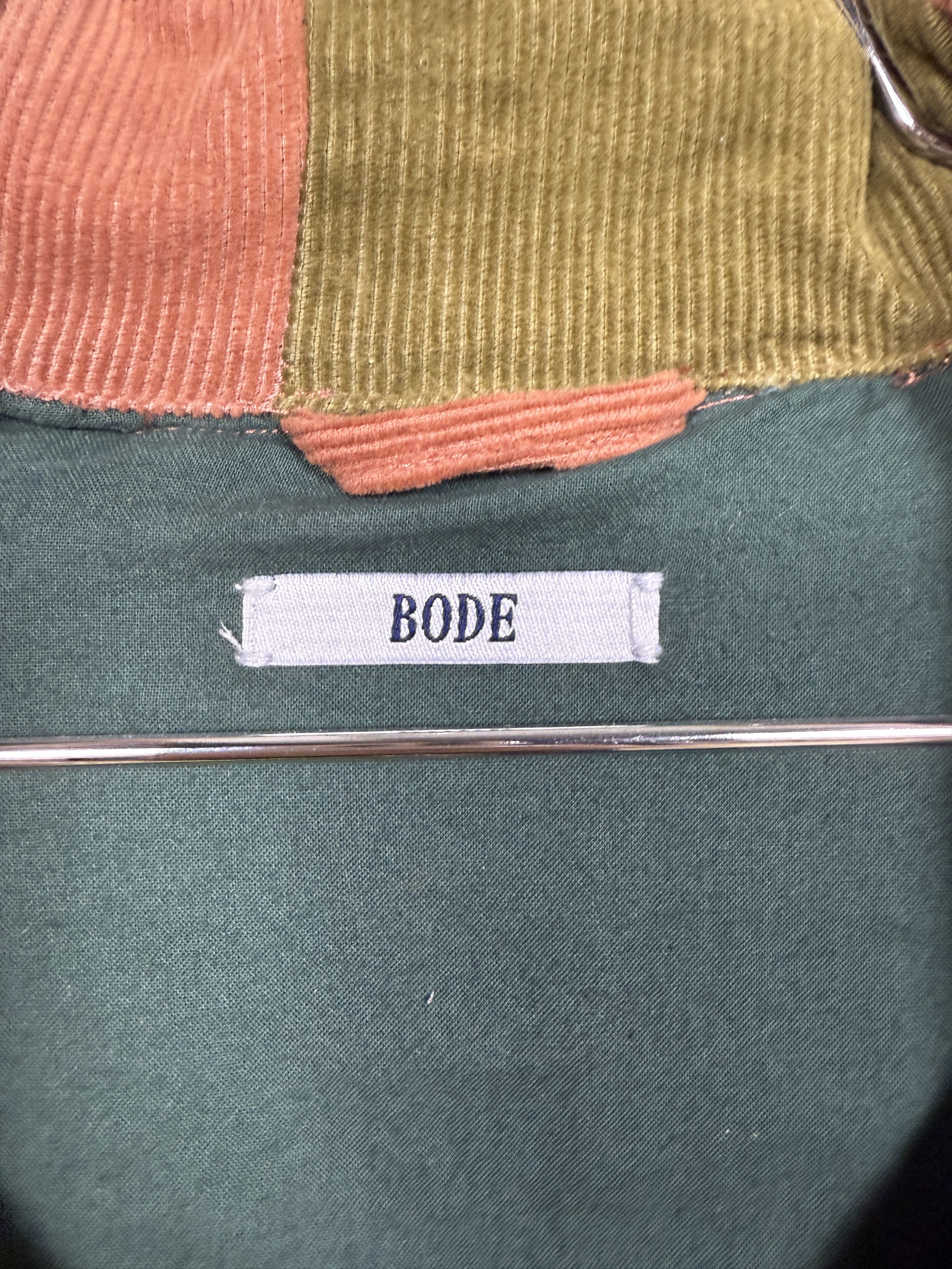 Bode $1600 Bode Corduroy Four Patch Overshirt Size US L / EU 52-54 / 3 - 5 Thumbnail