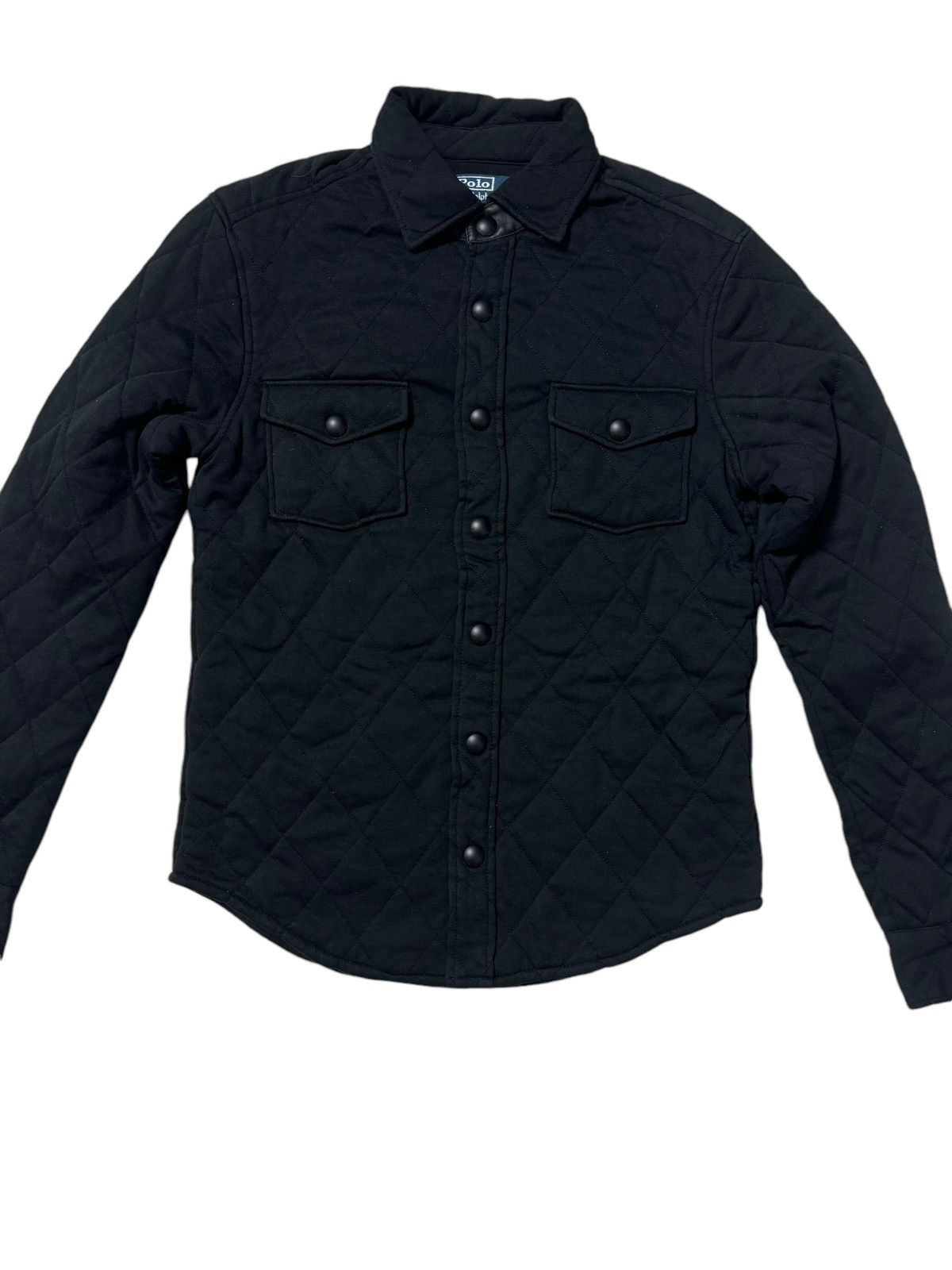 Polo Ralph Lauren × Vintage Polo by Polo Ralph Lauren Padding + Leather Snap Button Size US S / EU 44-46 / 1 - 2 Thumbnail