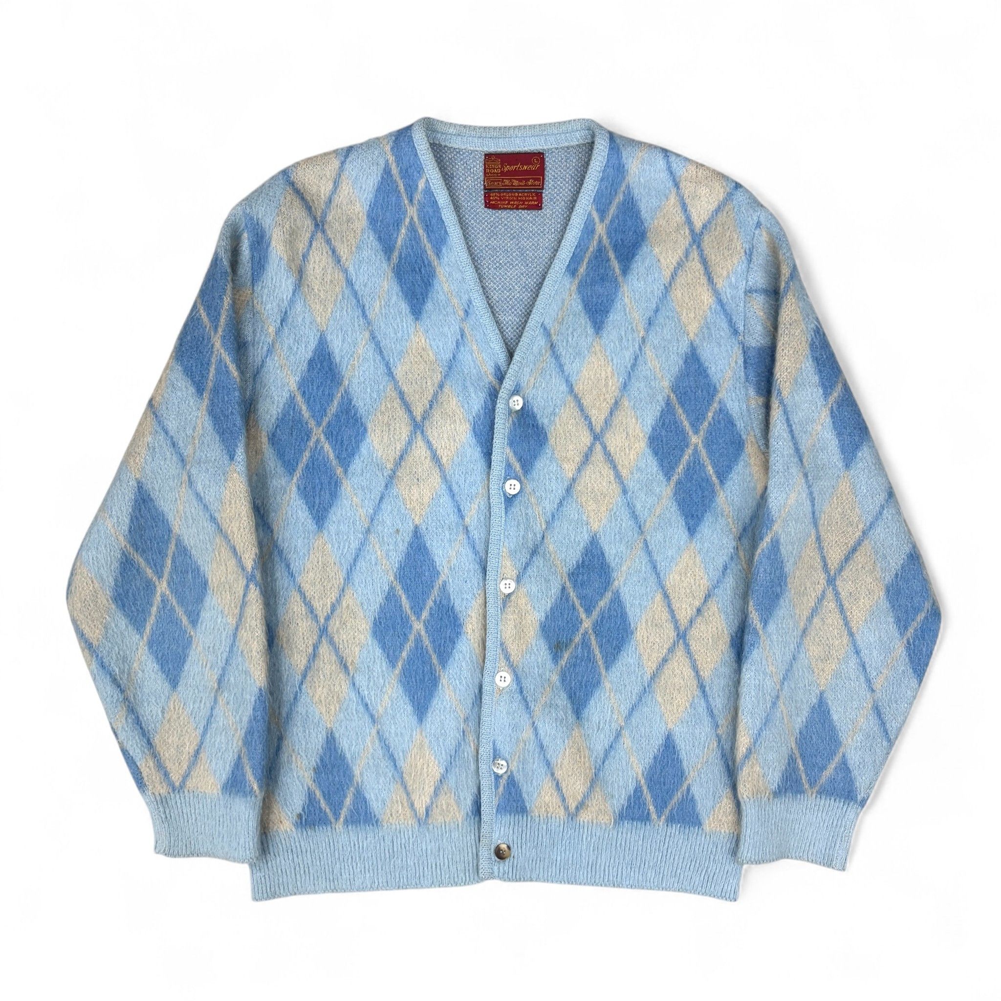 Sears 60's Sears Mohair Cardigan Size US L / EU 52-54 / 3 - 1 Thumbnail