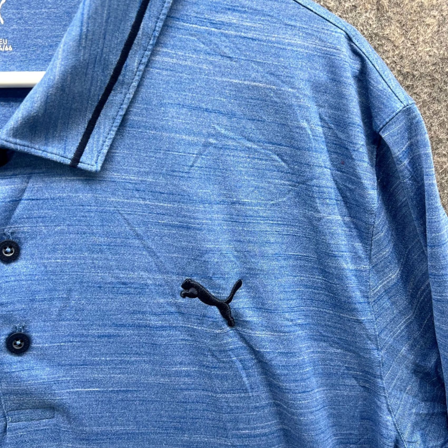 Puma PUMA Polo Shirt Mens XXL Blue Preppy Golf Knit The Honda Classic Cloudspun Casual Shirt Size US XXL / EU 58 / 5 - 4 Thumbnail