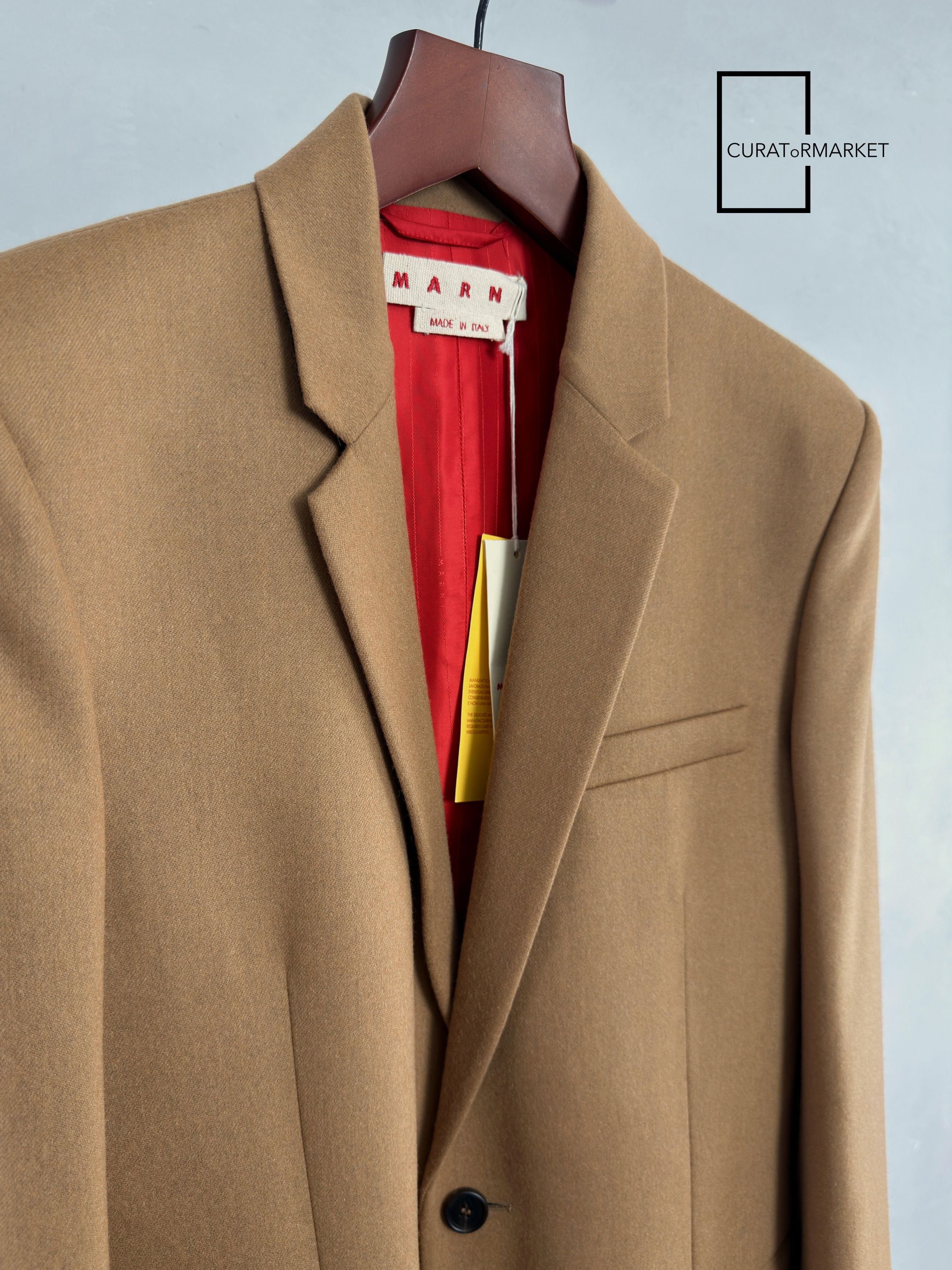 Marni EU48 GRAIL Embroidered Multi Button Wool Flannel Blazer FW22 Size US M / EU 48-50 / 2 - 7 Thumbnail