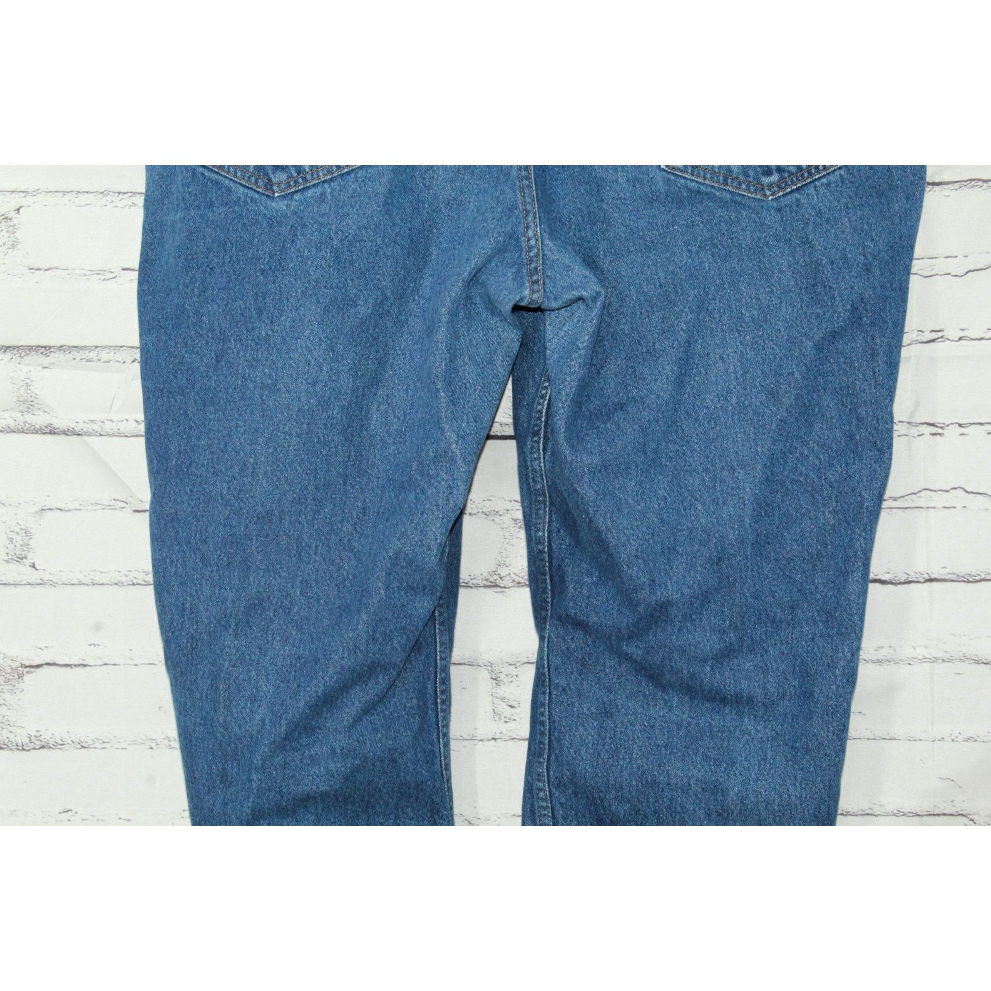 L.L. Bean LL Bean Jeans Relaxed Fit Straight Leg Dark Wash 46x28 Size US 44 / EU 60 - 5 Thumbnail
