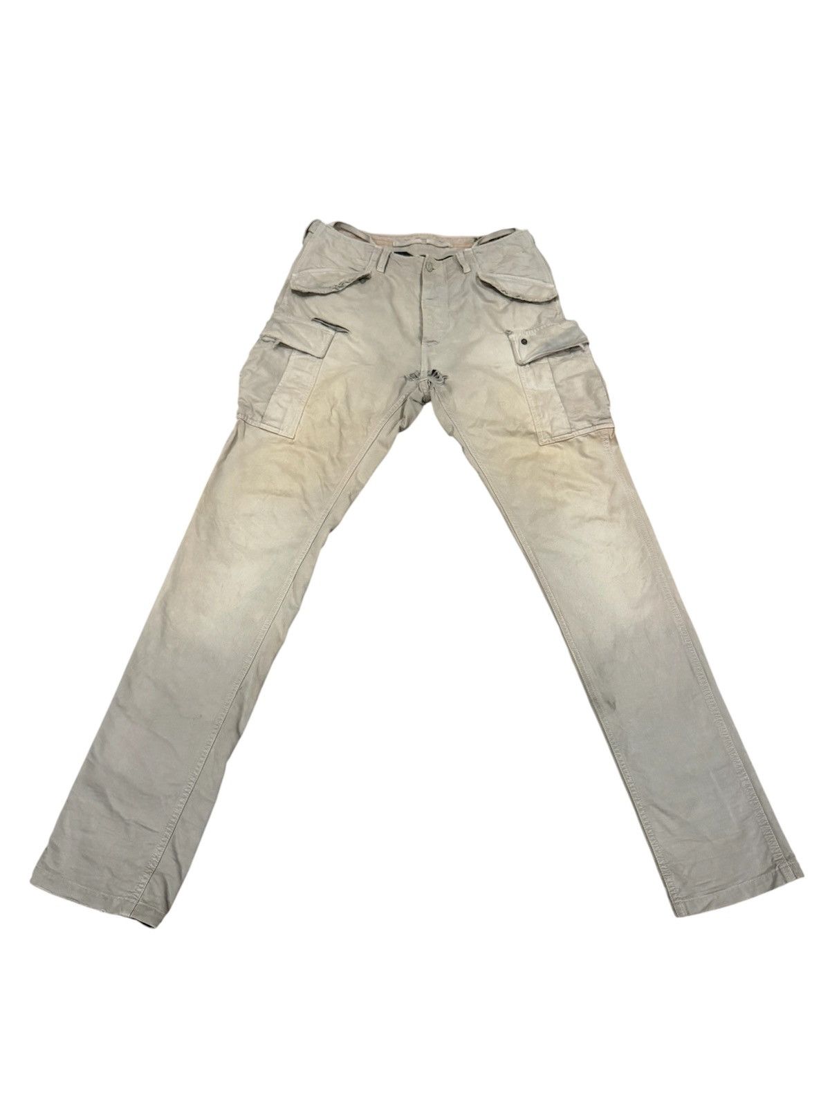 Mason's Vintage 60s Masons Medical Battalion Pure Cargo Pants Size US 32 / EU 48 - 1 Thumbnail