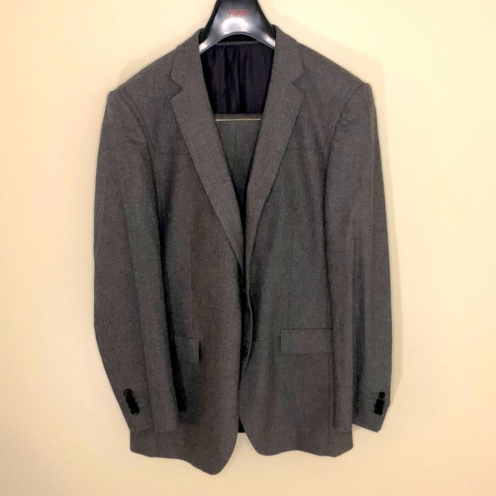 Hugo Boss Boss-Slim Randall Suit-40R(tailored)- 90% Wool8%cashmere2%el Size 40R - 3 Thumbnail
