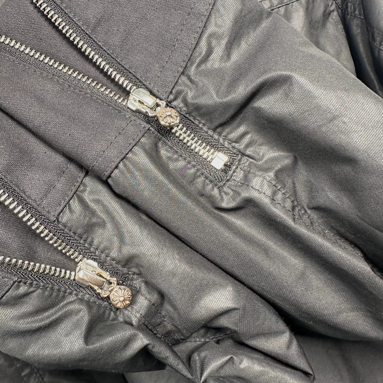 Chrome Hearts chrome hearts nylon zip jacket in black Size US S / EU 44-46 / 1 - 4 Thumbnail