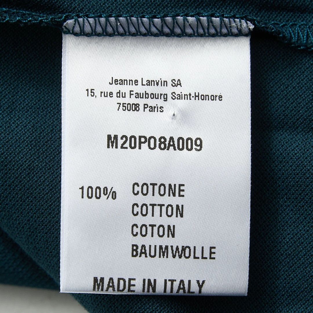 Lanvin Lanvin Men's Classic Collar Polo Shirt Size US M / EU 48-50 / 2 - 8 Thumbnail